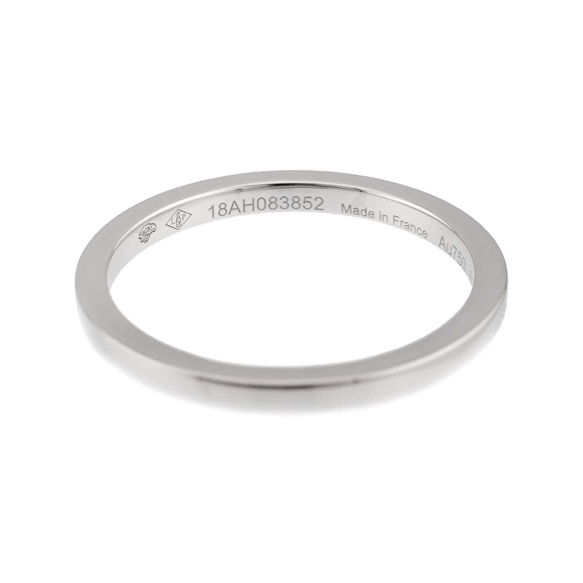 Ring 18K White Gold 750 Size51 5.5-5.75(US)