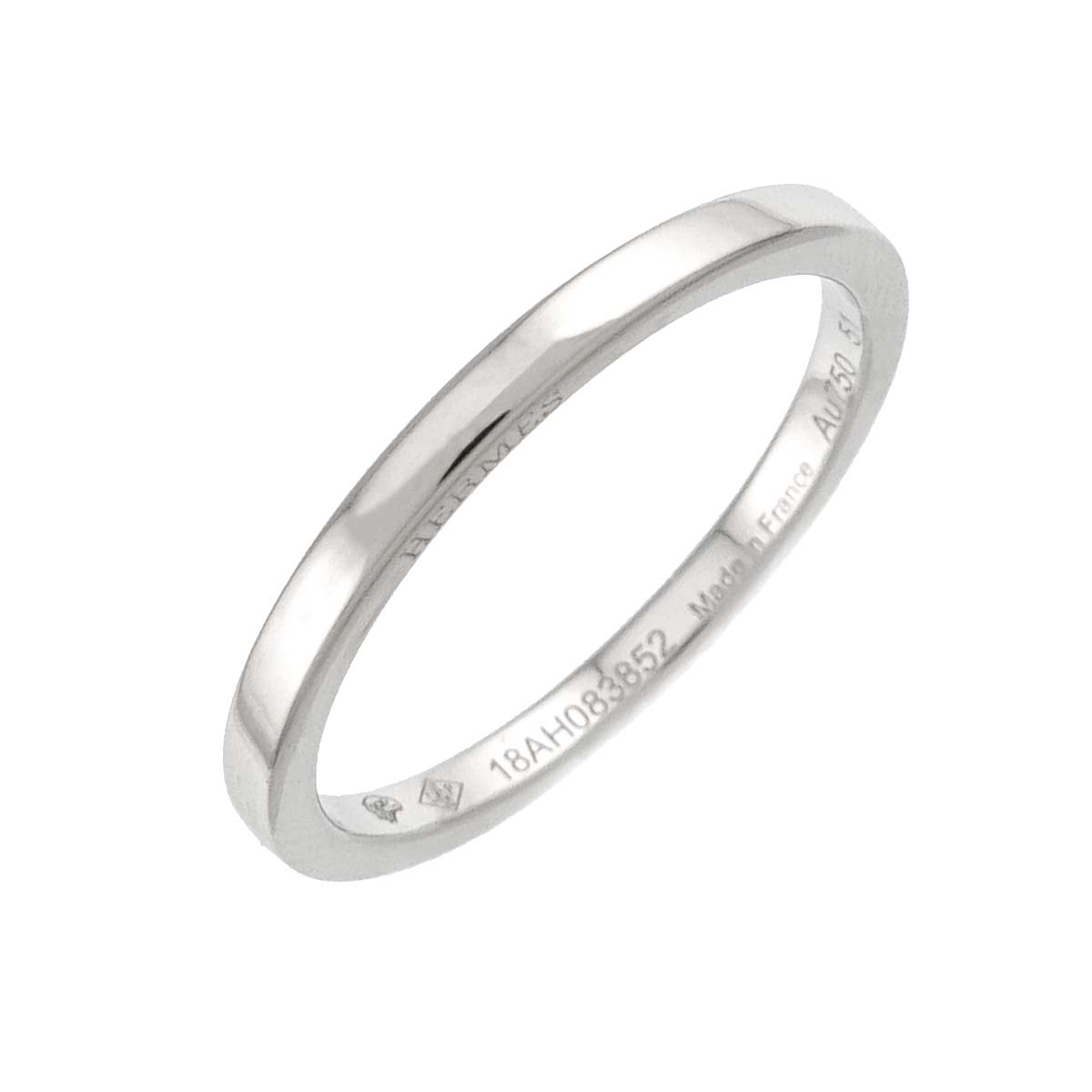 Ring 18K White Gold 750 Size51 5.5-5.75(US)