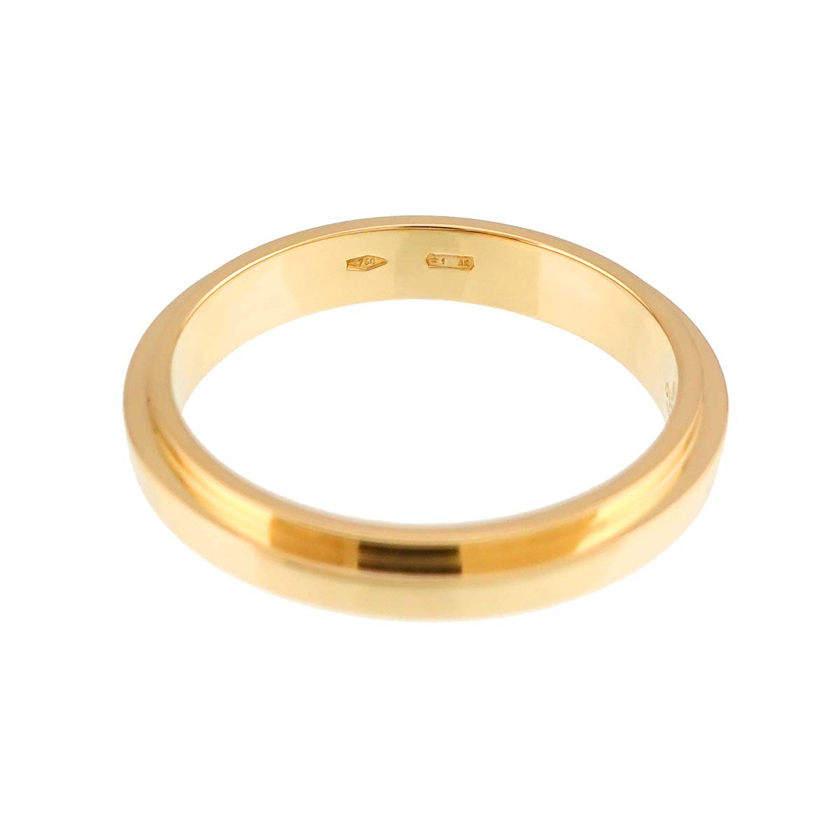 Ring 18K Yellow Gold 750 Size8.25-8.75(US)