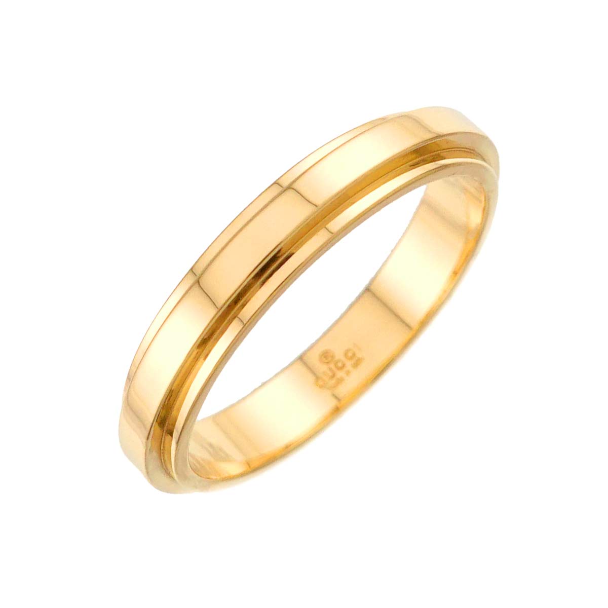 Ring 18K Yellow Gold 750 Size8.25-8.75(US)