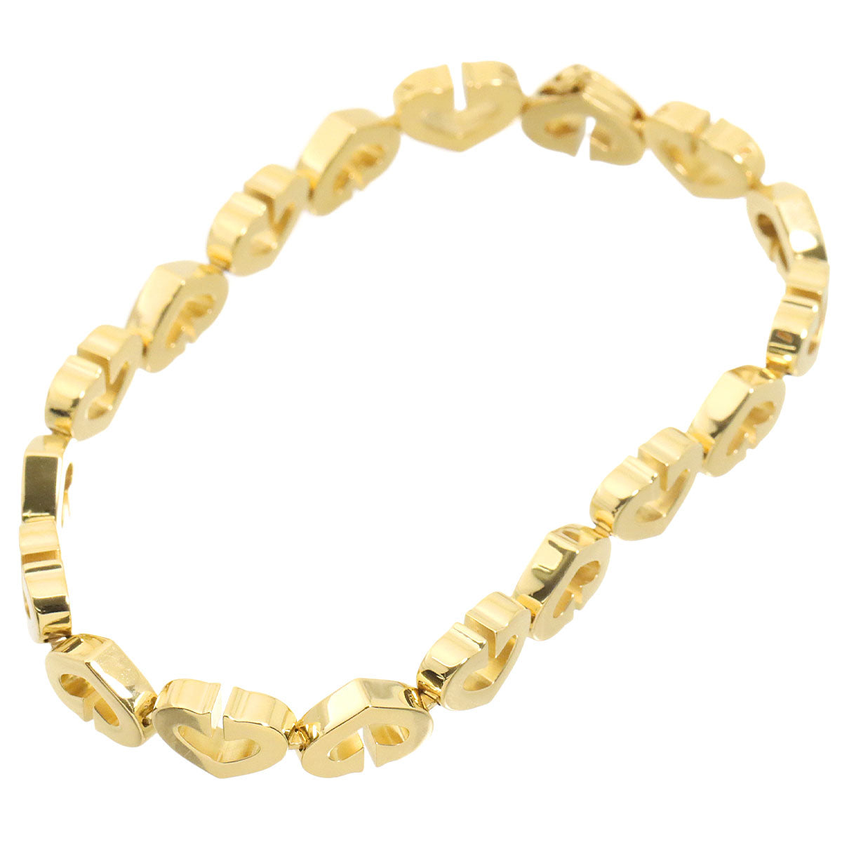 Cartier C Heart Bracelet 18K Yellow Gold 750