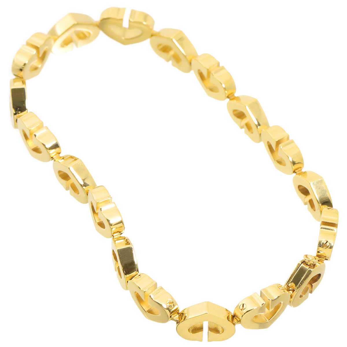 Cartier C Heart Bracelet 18K Yellow Gold 750