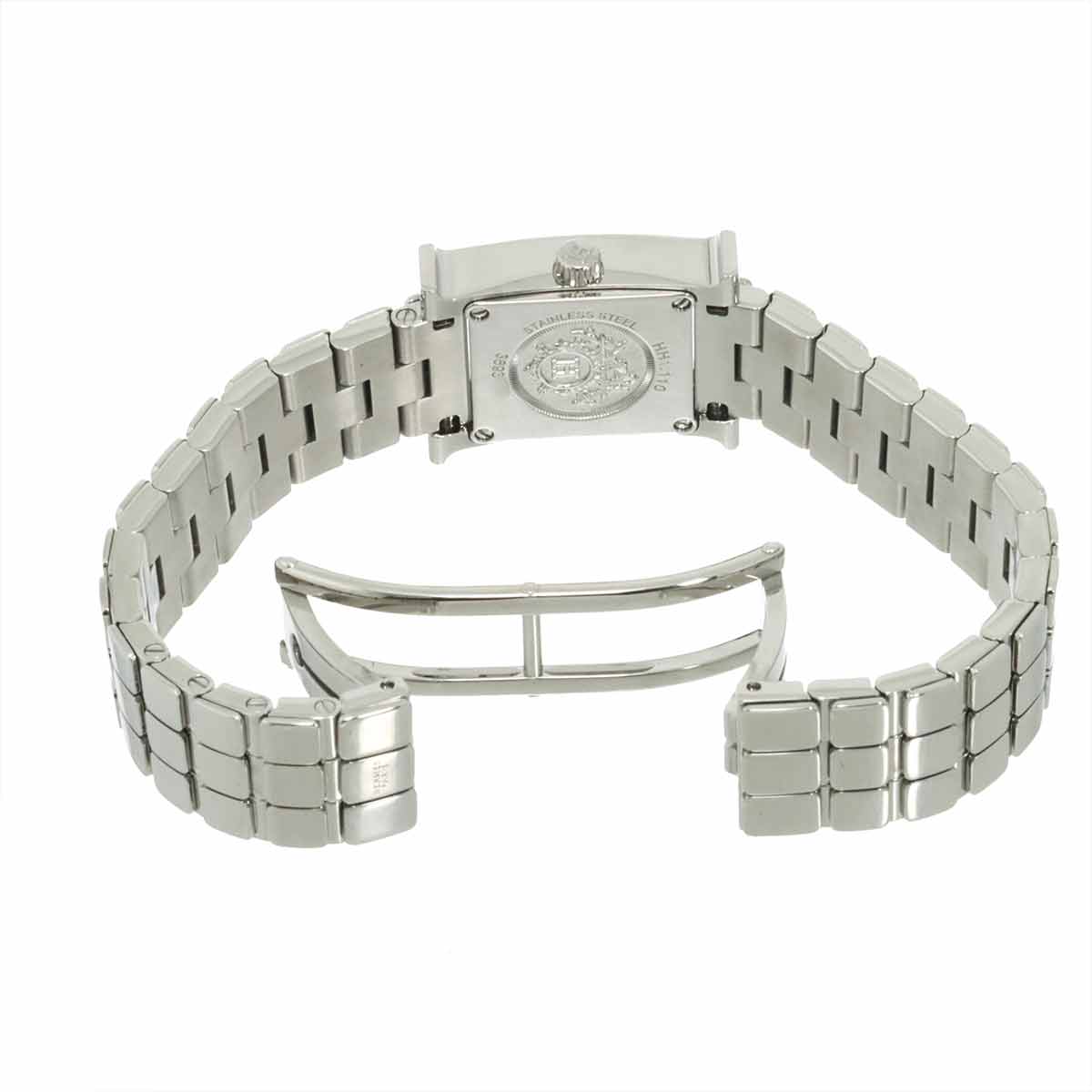 H Watch mini HH1.110 Quartz 11P Diamond White Shell Dial Ladies
