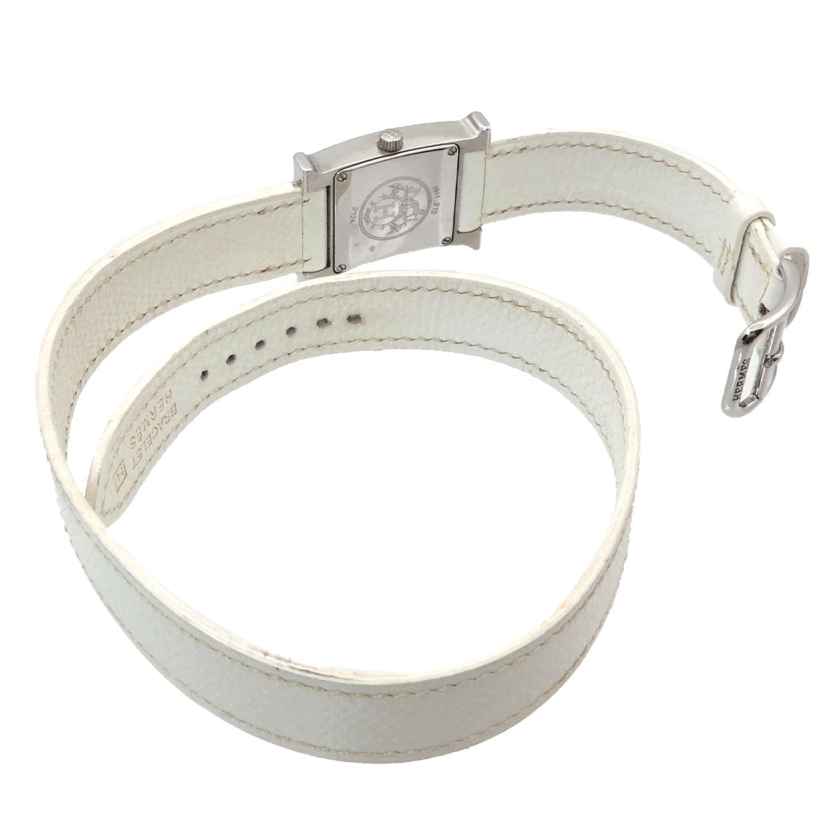 H Watch Double Tour HH1.210 Quartz Silver Dial Ladies Watch