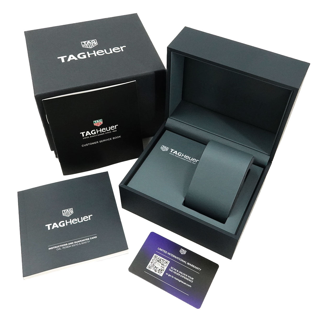 Aquaracer Chronograph CAY1110-0 Date Black Dial Mens