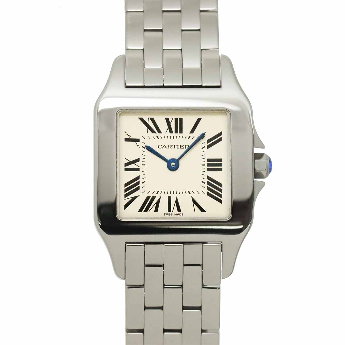 Santos Demoiselle LM W25065Z5 Quartz Silver Dial Boys watch