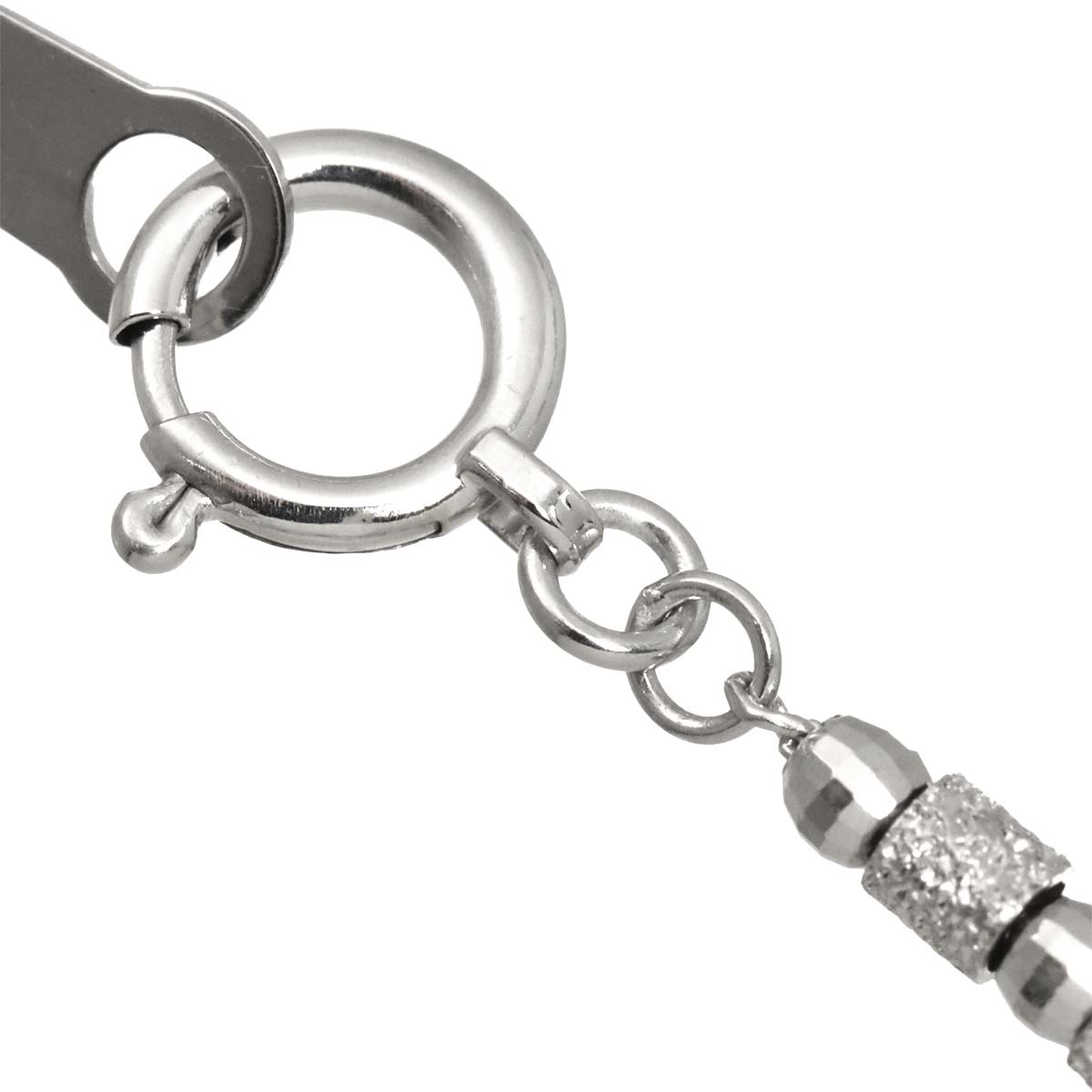 Necklace 18K K18 WG White Gold 750