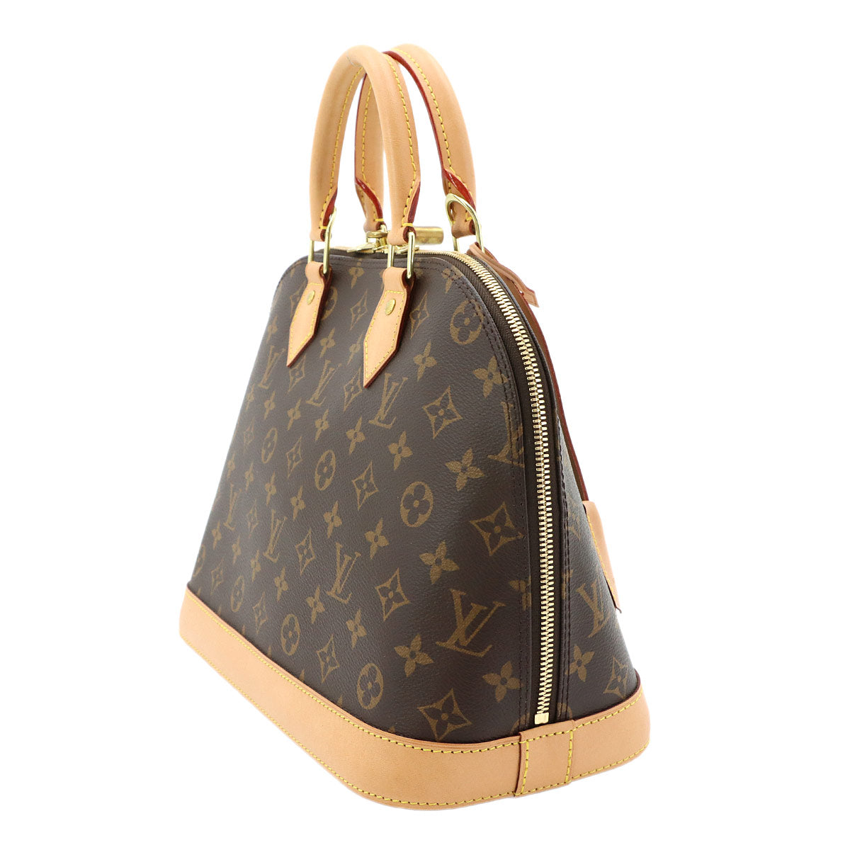 Monogram Alma PM Hand Bag Brown M53151 Purse