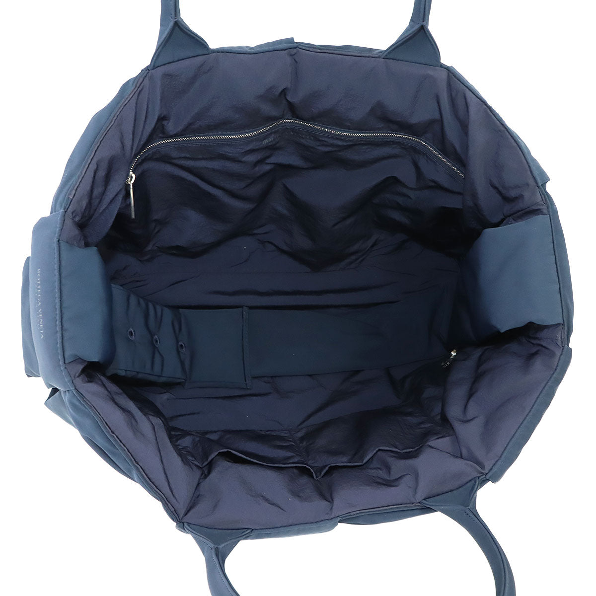 Large Arco Padded Tote Shoulder Bag Nylon Navy