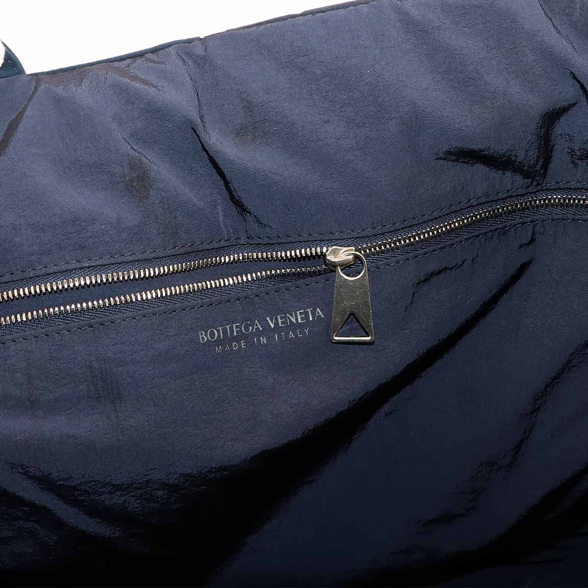 Large Arco Padded Tote Shoulder Bag Nylon Navy