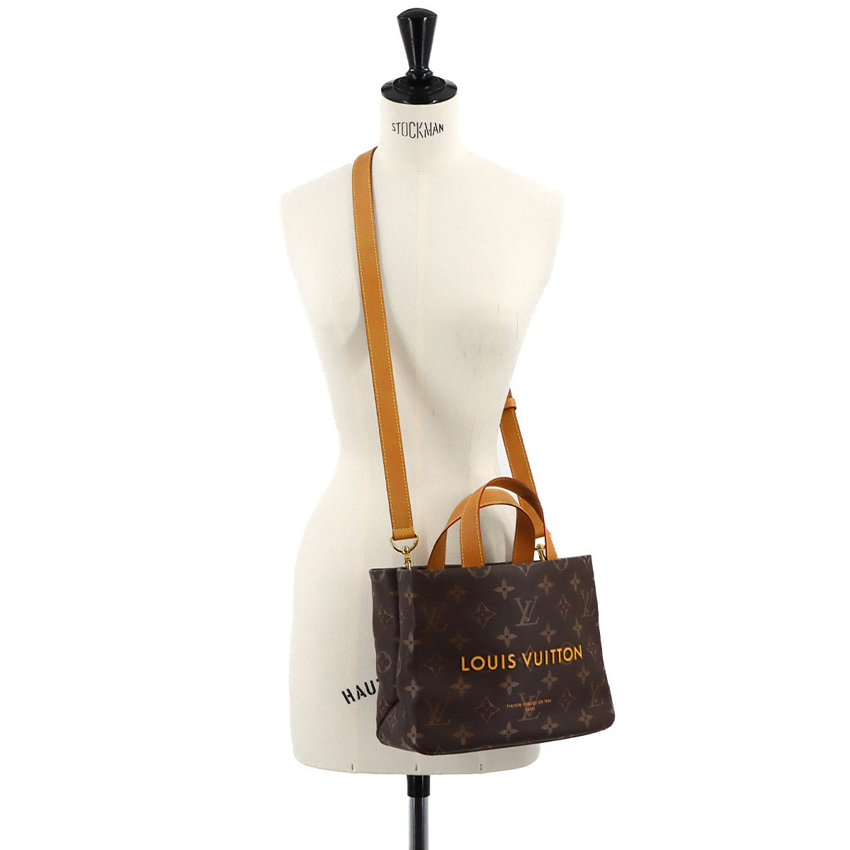 Monogram Shopper Tote MINI Leather M27019