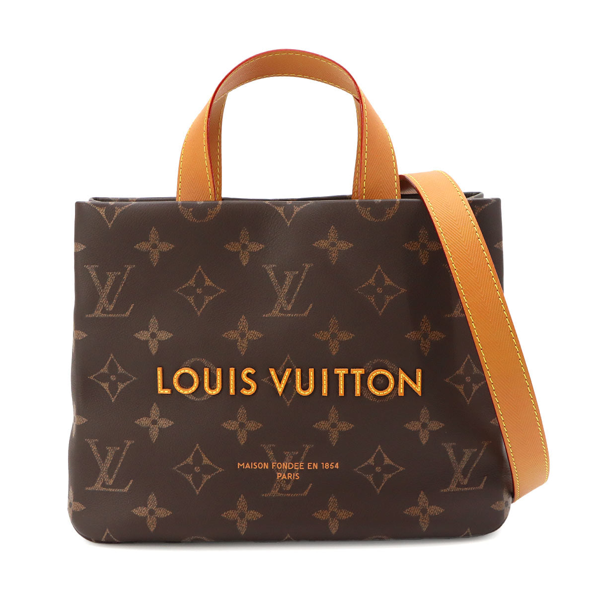 Monogram Shopper Tote MINI Leather M27019