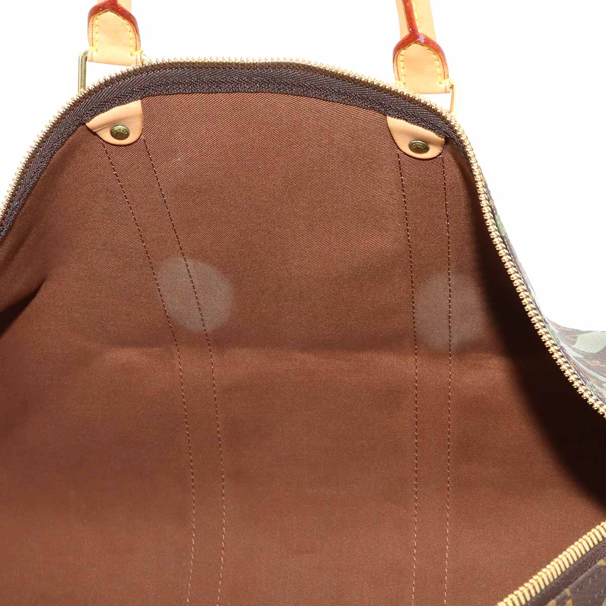 Monogram Graffiti Keepall 50 Luggage Bag Khaki M92196
