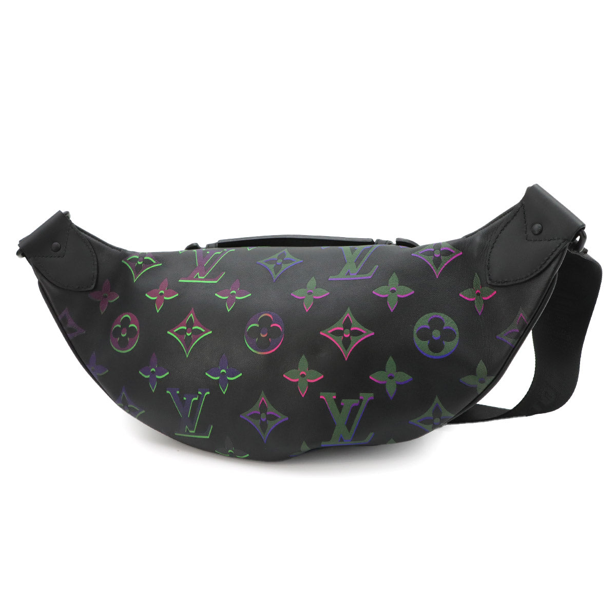 Monogram Spotlight Comet BumBag Leather Black M22494
