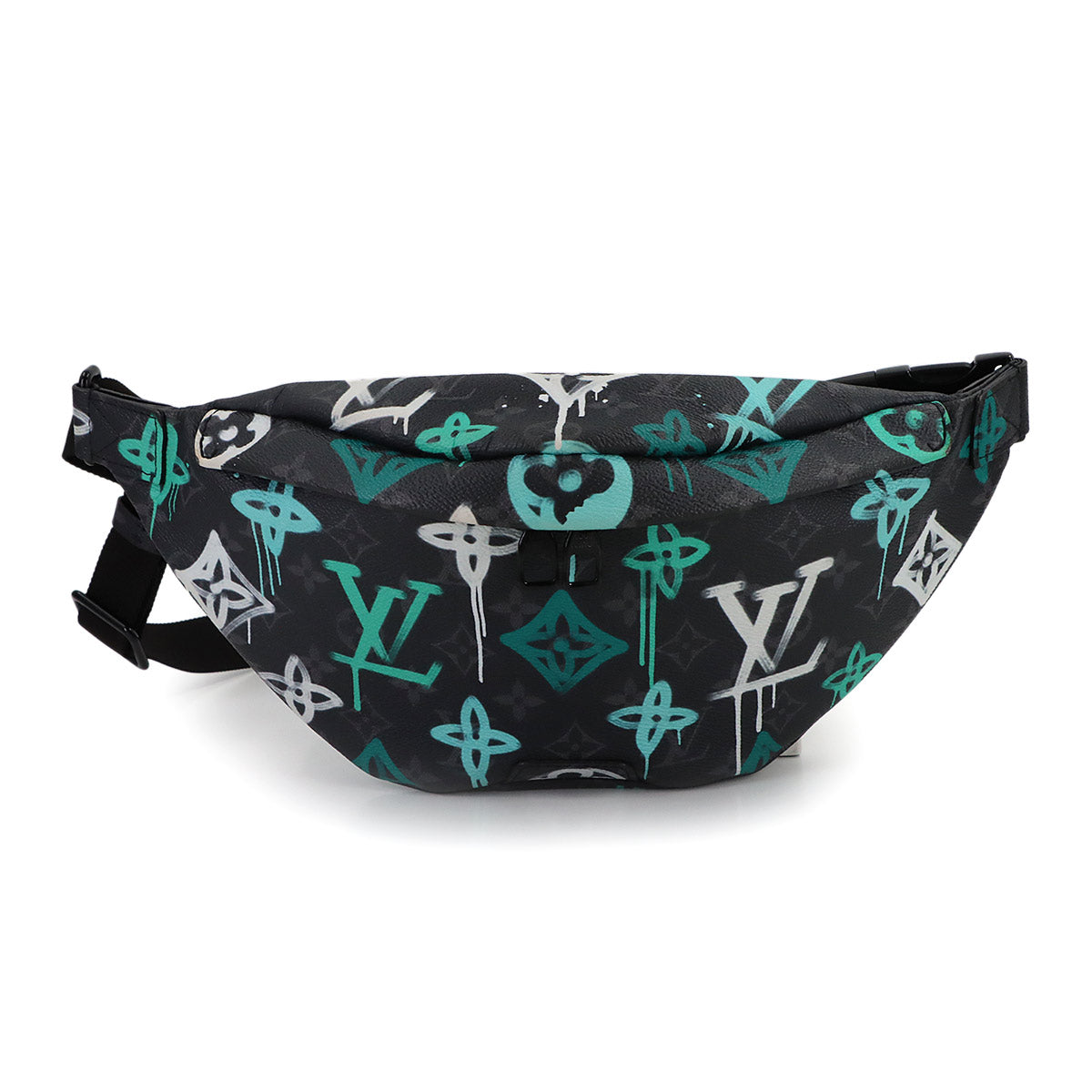 LV Graffiti Discovery Bumbag Monogram Eclipse M21397