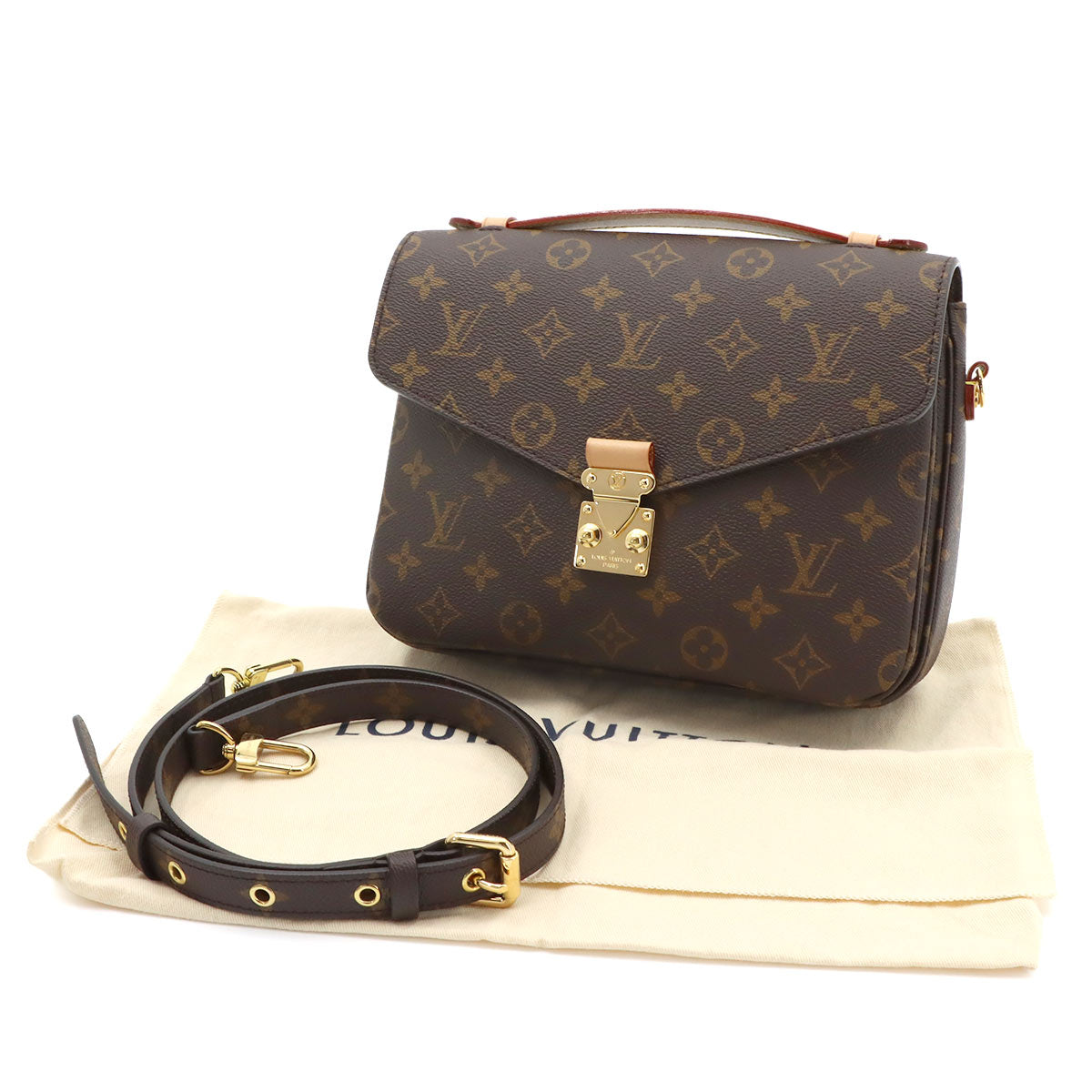 Monogram Pochette Metis MM 2way Hand Bag M44875