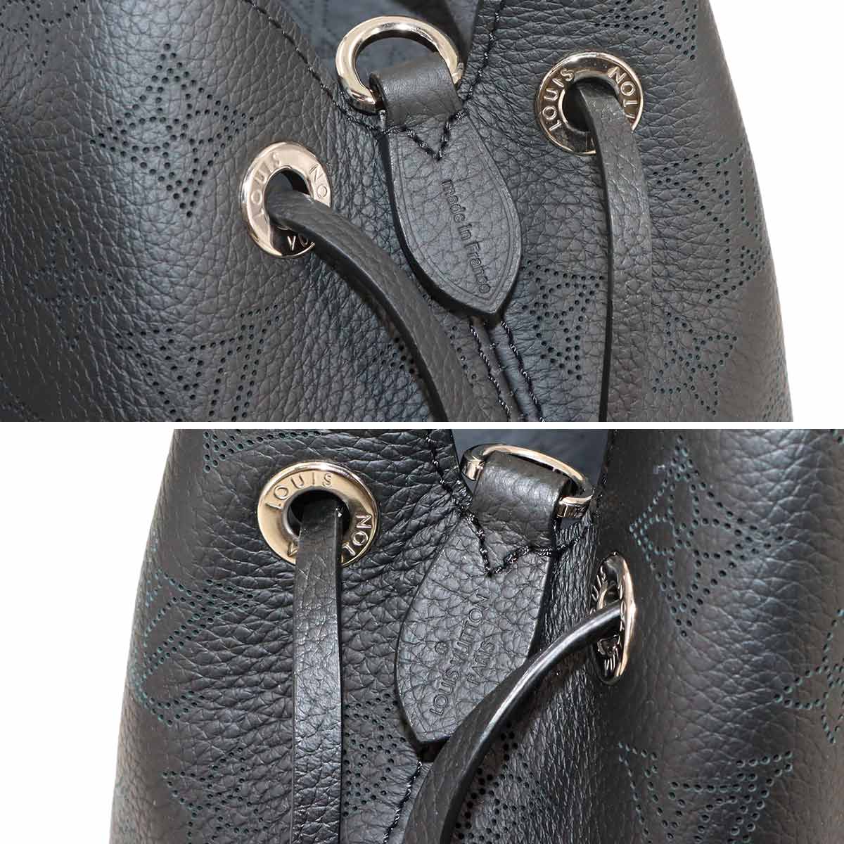 Mahina Bella 2way Hand Shoulder Bag Leather Noir M57070