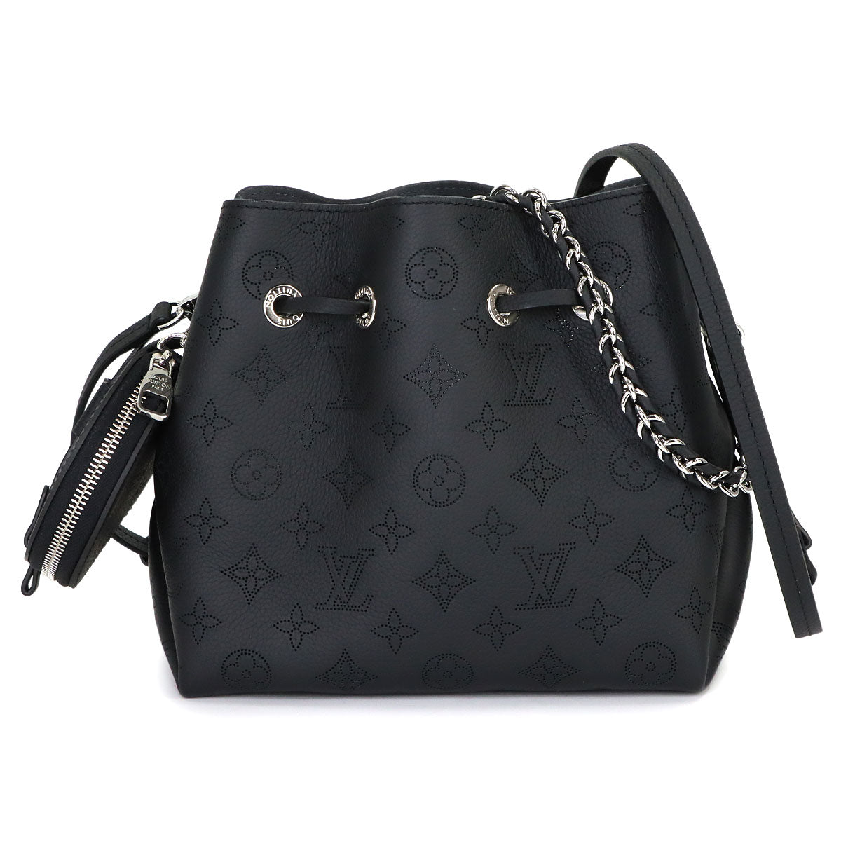 Mahina Bella 2way Hand Shoulder Bag Leather Noir M57070