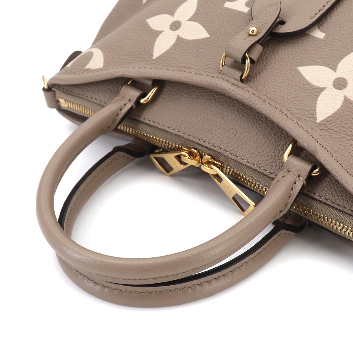 Bicolor Monogram Empreinte Trianon PM Hand Shoulder Bag