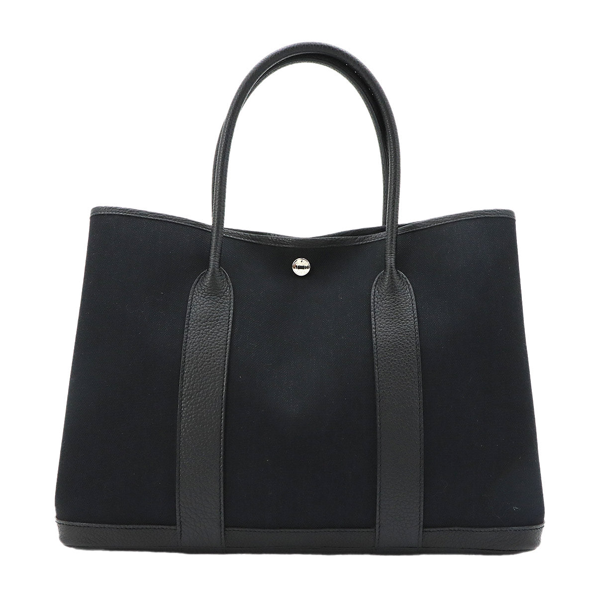 Garden Party PM Tote Bag Toile Militaire Negonda Black