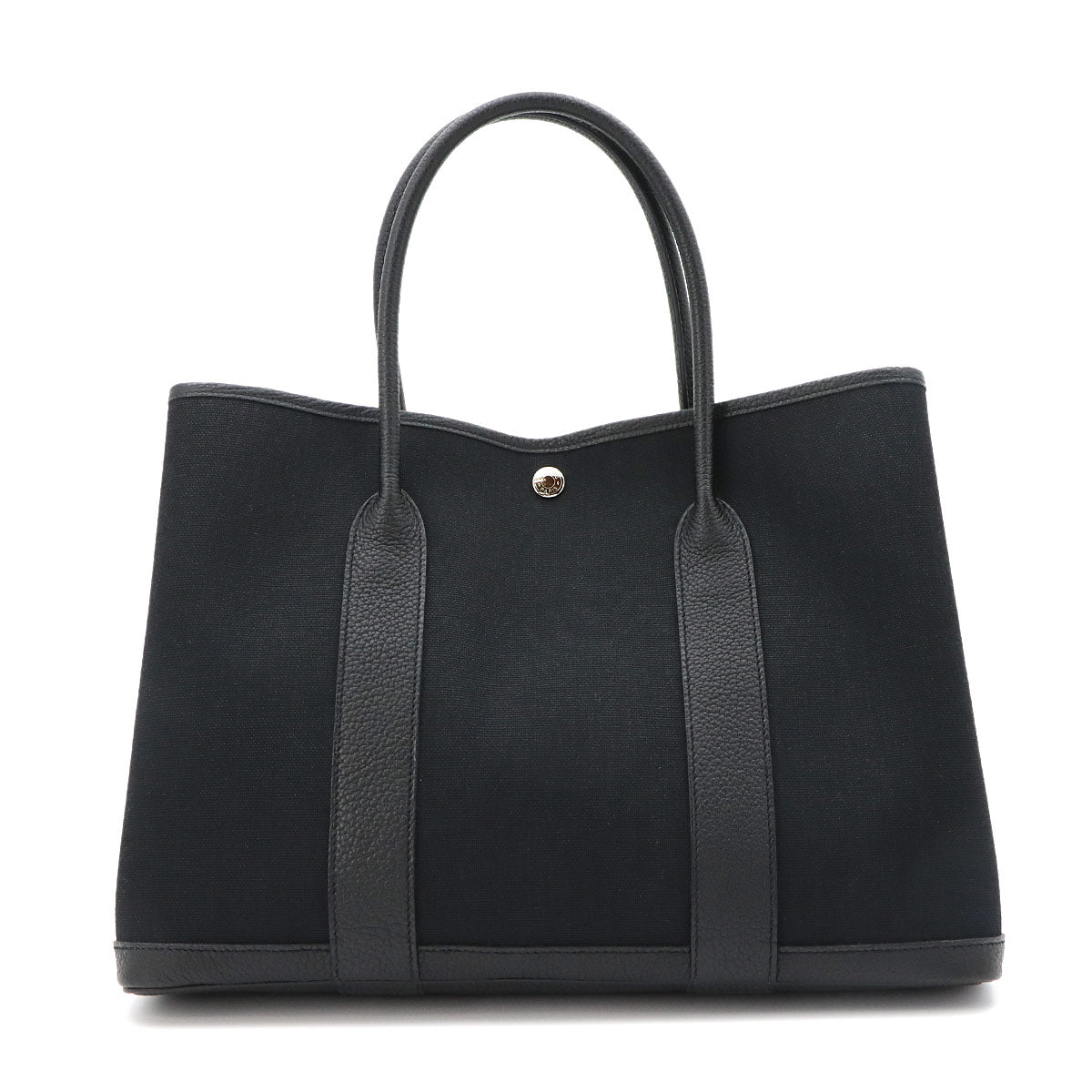 Garden Party PM Tote Bag Toile Militaire Negonda Black