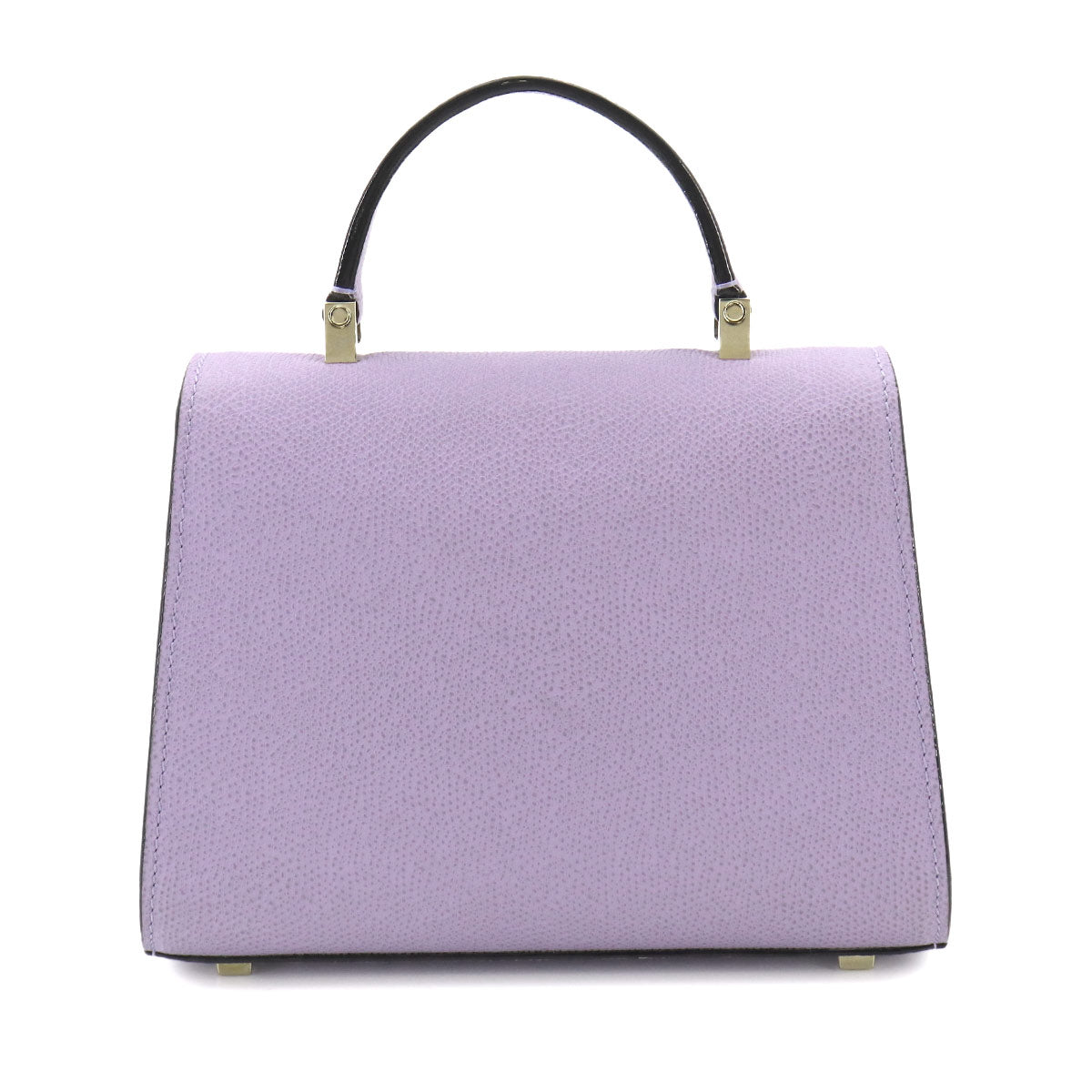 Micro Iside 2way Hand Shoulder Bag Leather Purple