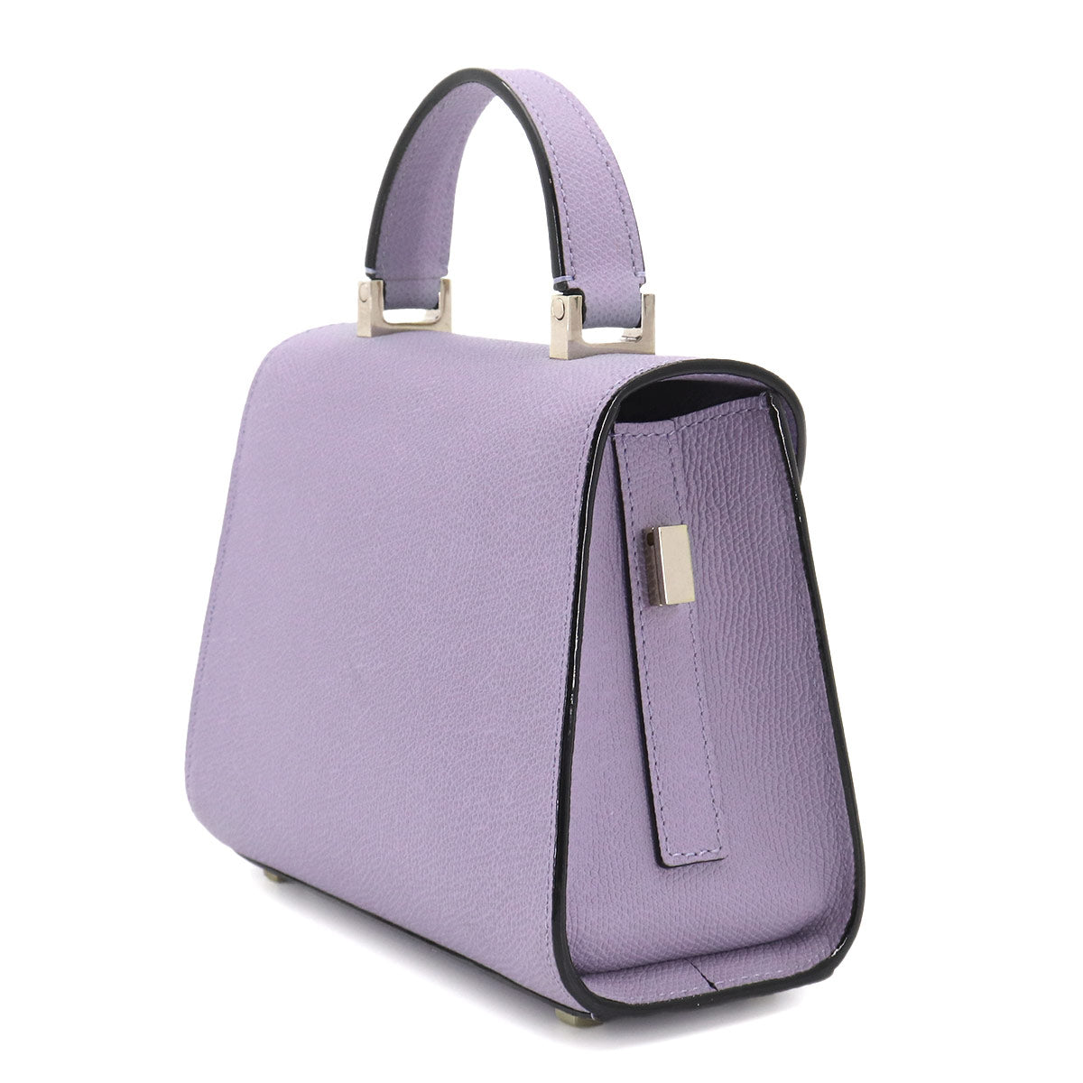 Micro Iside 2way Hand Shoulder Bag Leather Purple