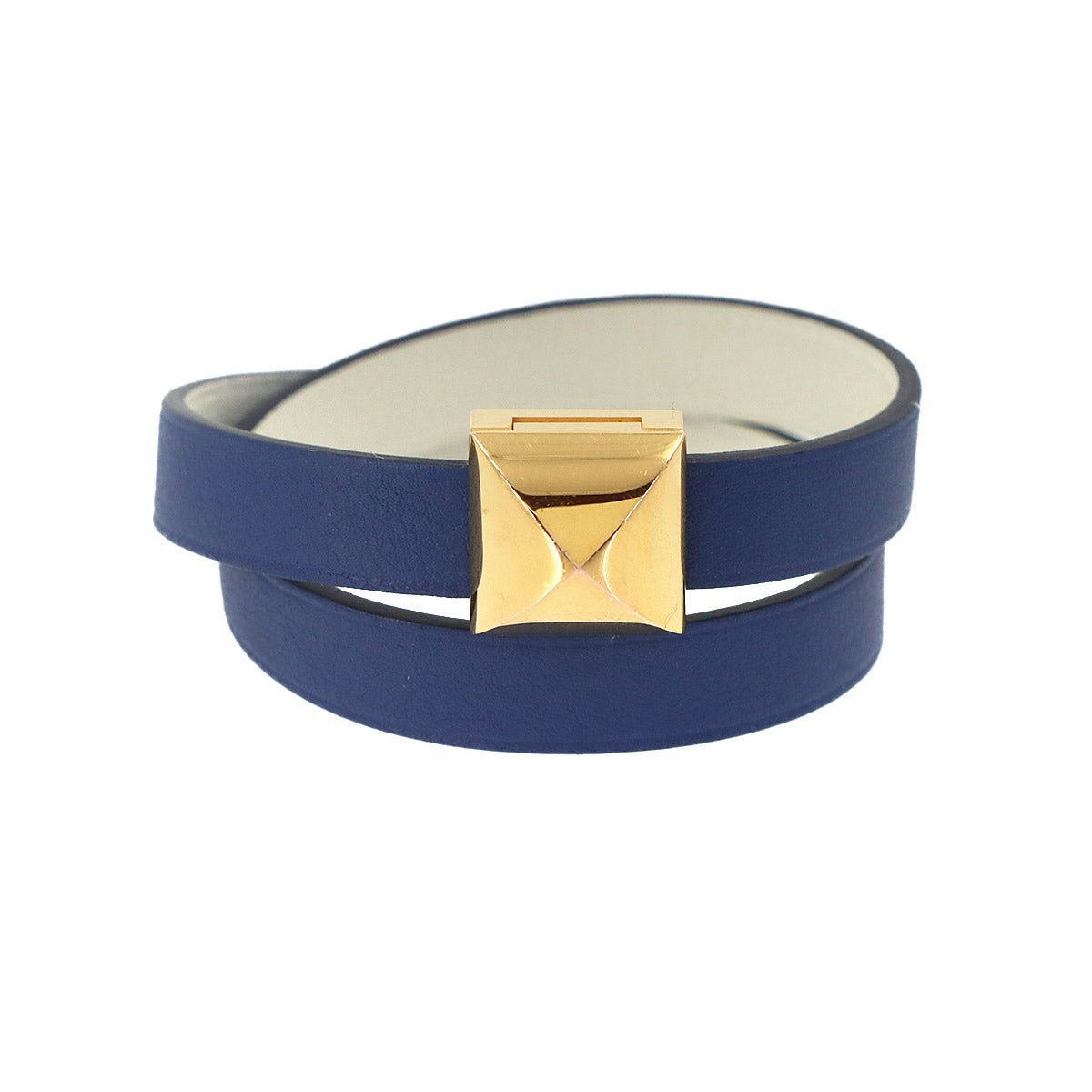Medor Infini Double Tour Reversible Bracelet Swift Bleu Brighton