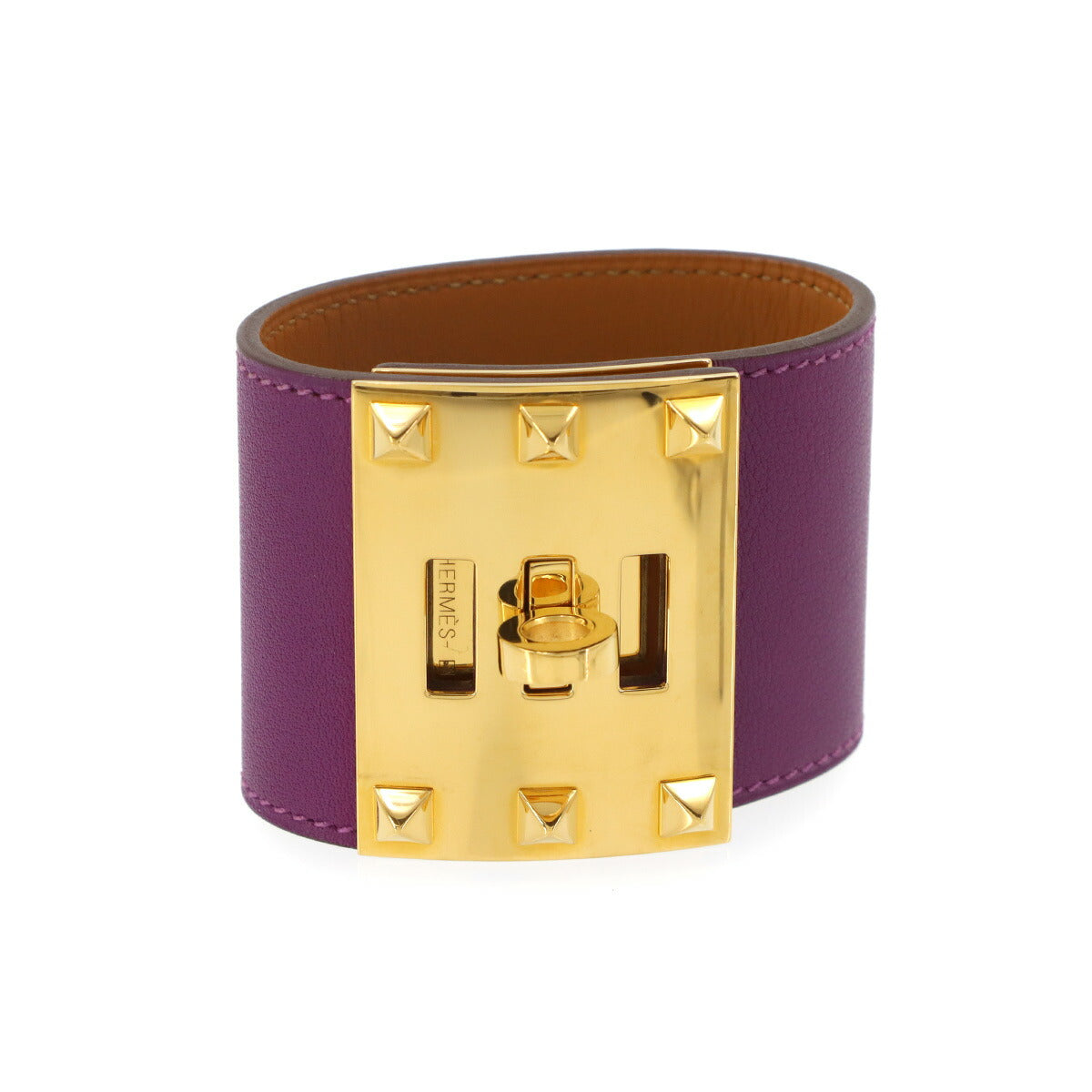 Kelly Dog Bracelet Bangle Veau Swift Anemone