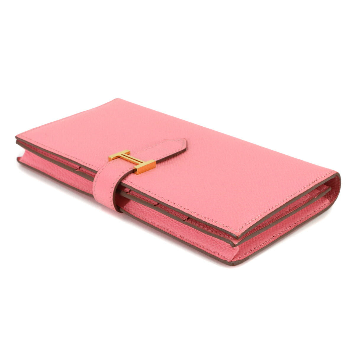 Bearn Souffle Long Wallet Epsom Rose confetti