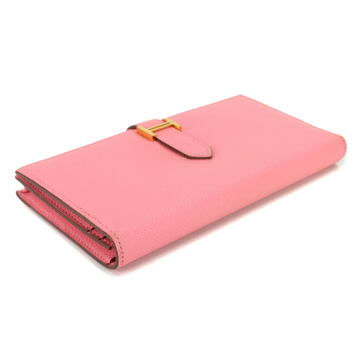 Bearn Souffle Long Wallet Epsom Rose confetti