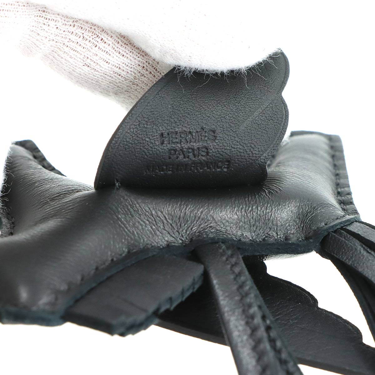 Rodeo Pegasus PM Bag Charm Agneau Milo Veau Swift So Black
