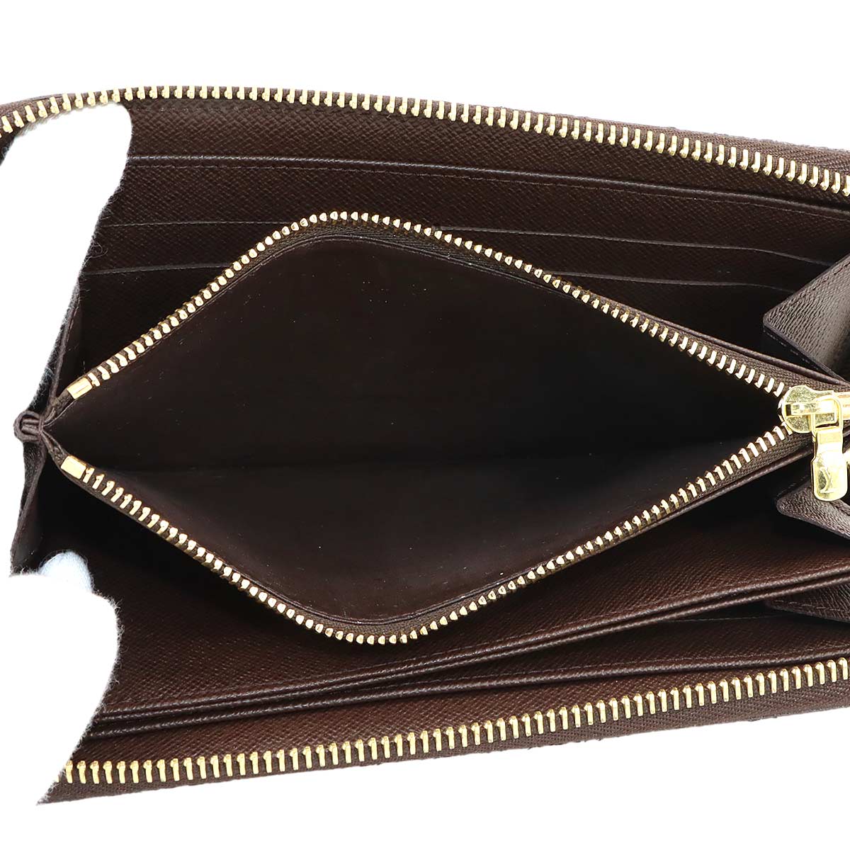 Damier Zippy Wallet Zipped Around Ebene N60015
