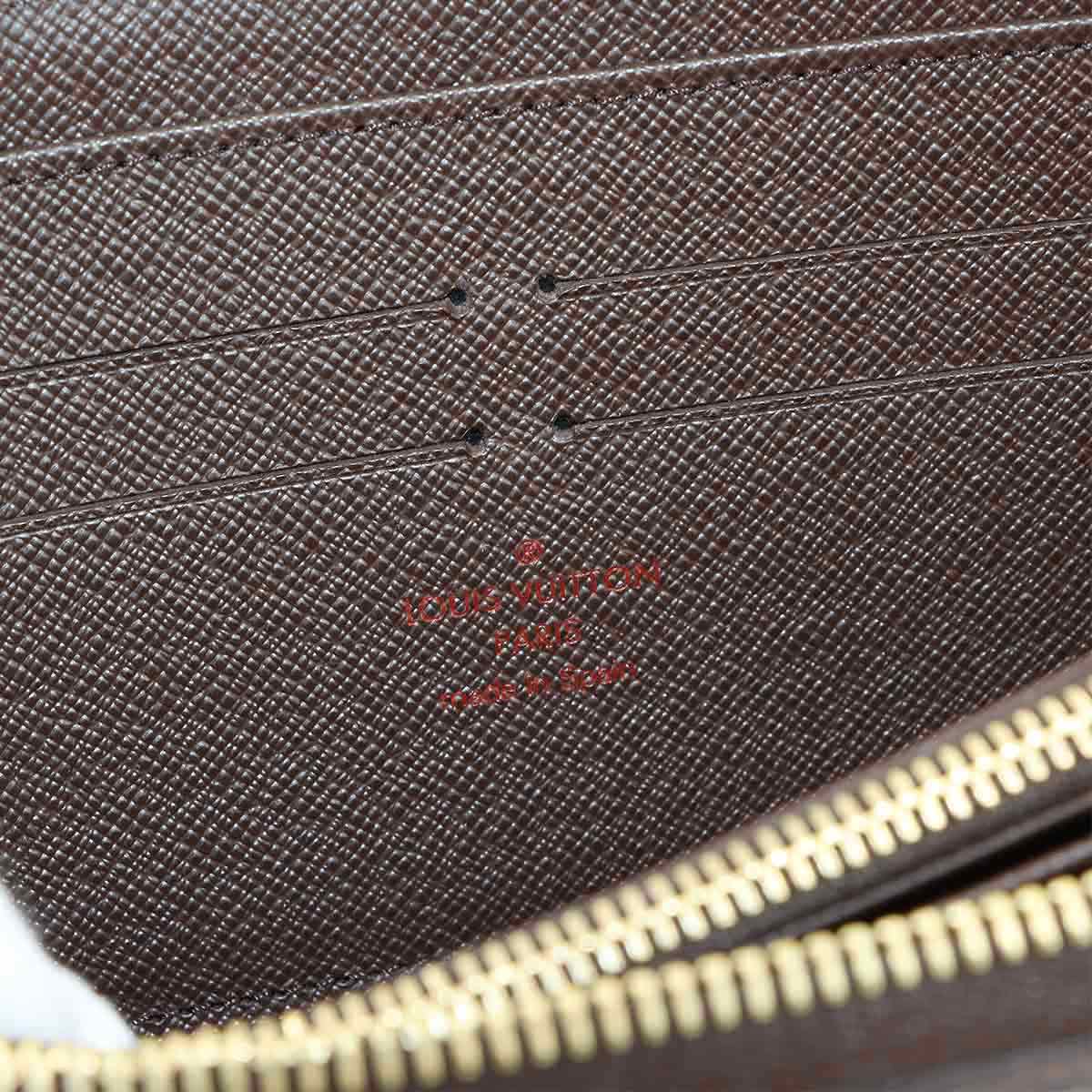 Damier Zippy Wallet Zipped Around Ebene N60015