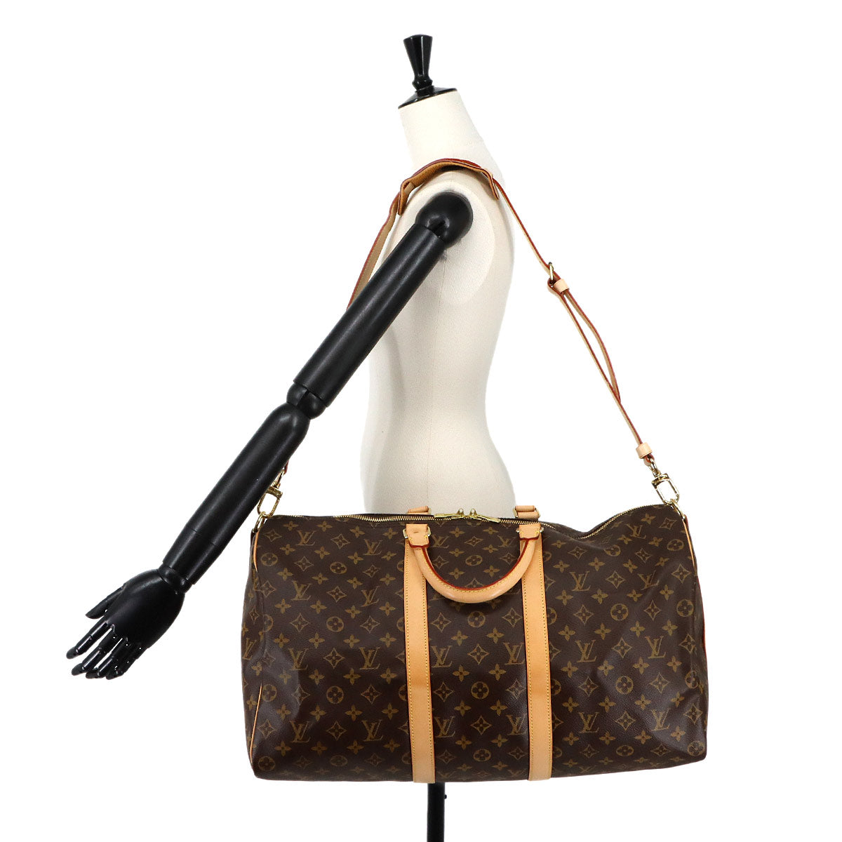 Monogram Keepall Bandouliere 50 Luggage M41416 Brown