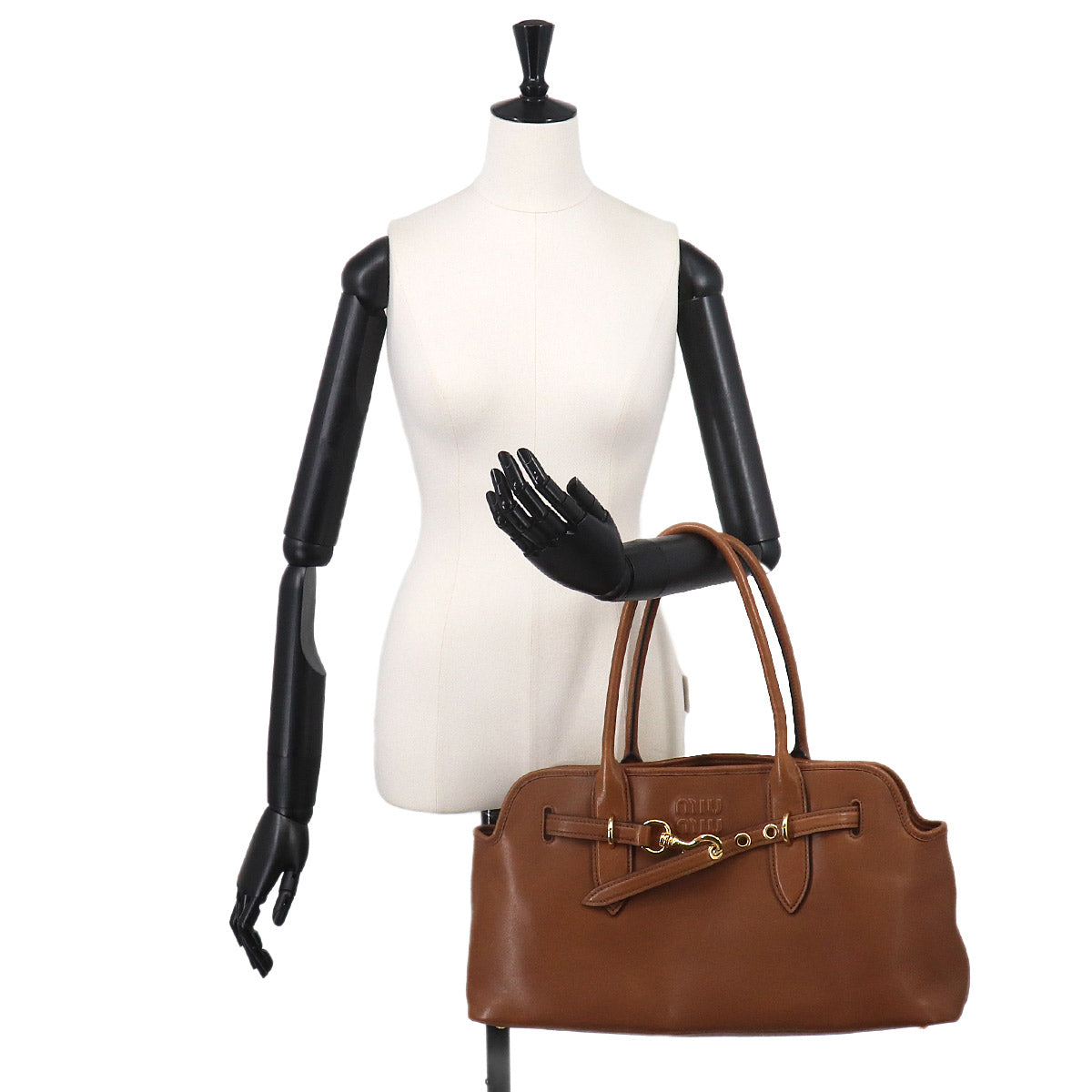 Aventure Large Tote Bag Leather Brown 5BG310