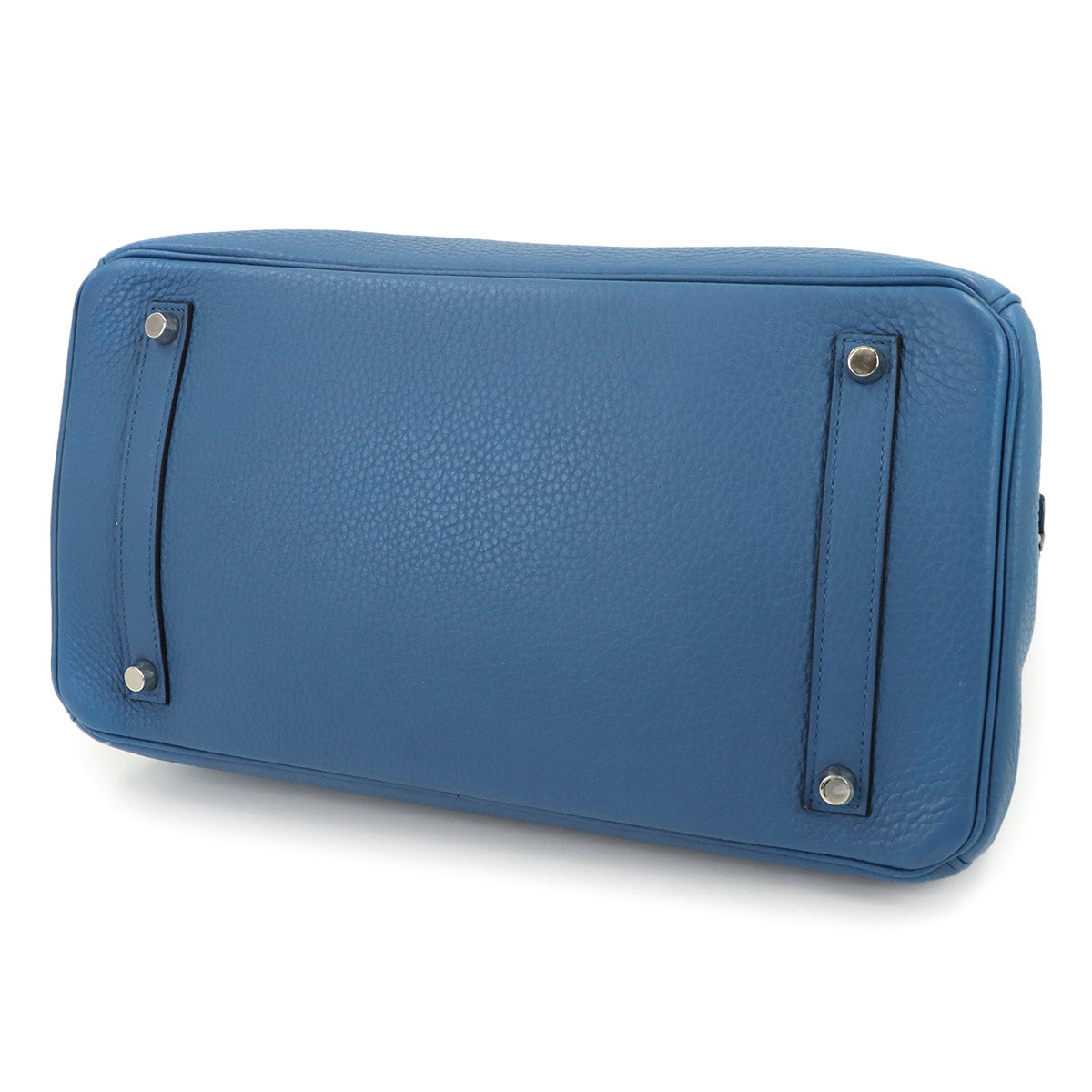 Birkin 35 Veau Togo Azur Hand Bag Purse