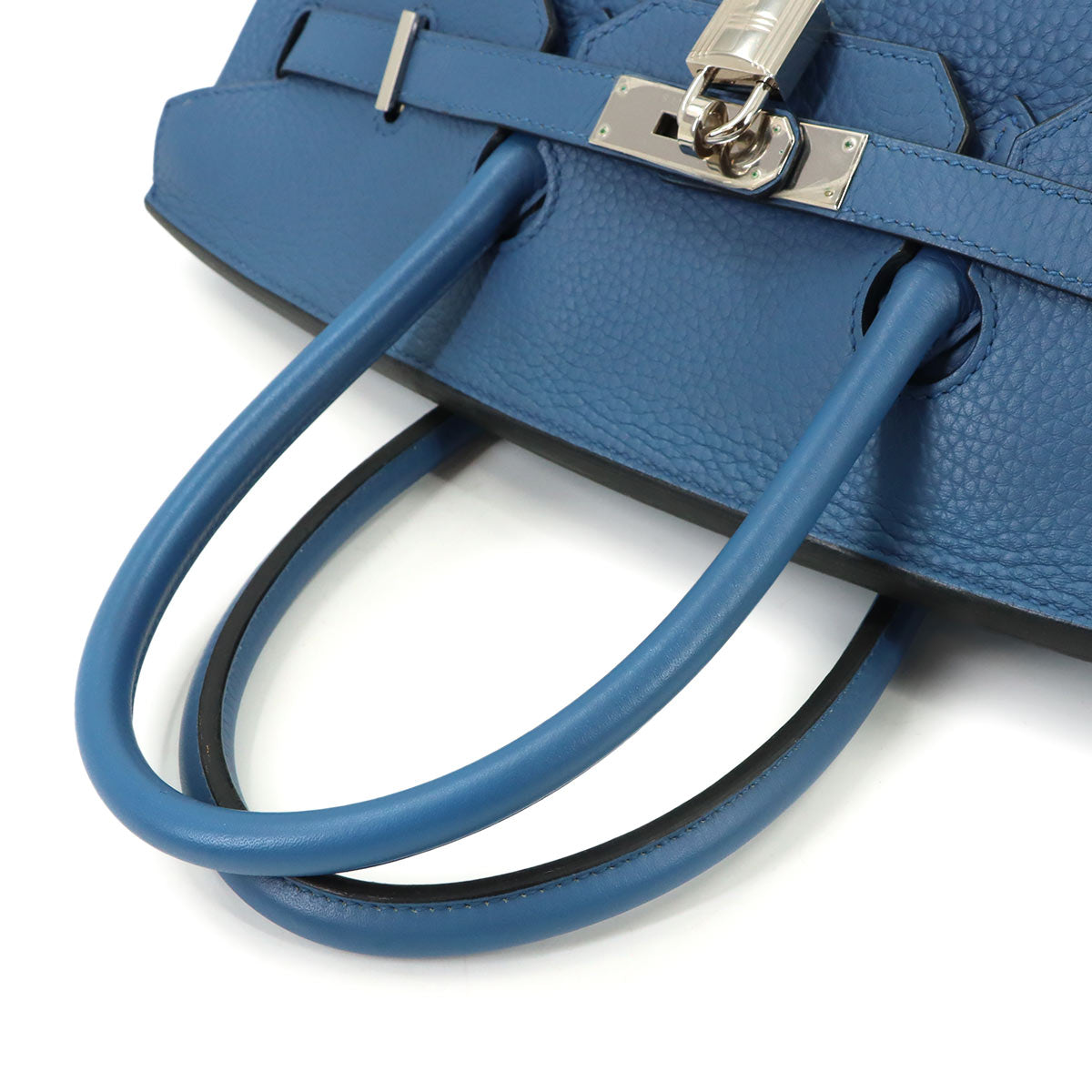 Birkin 35 Veau Togo Azur Hand Bag Purse