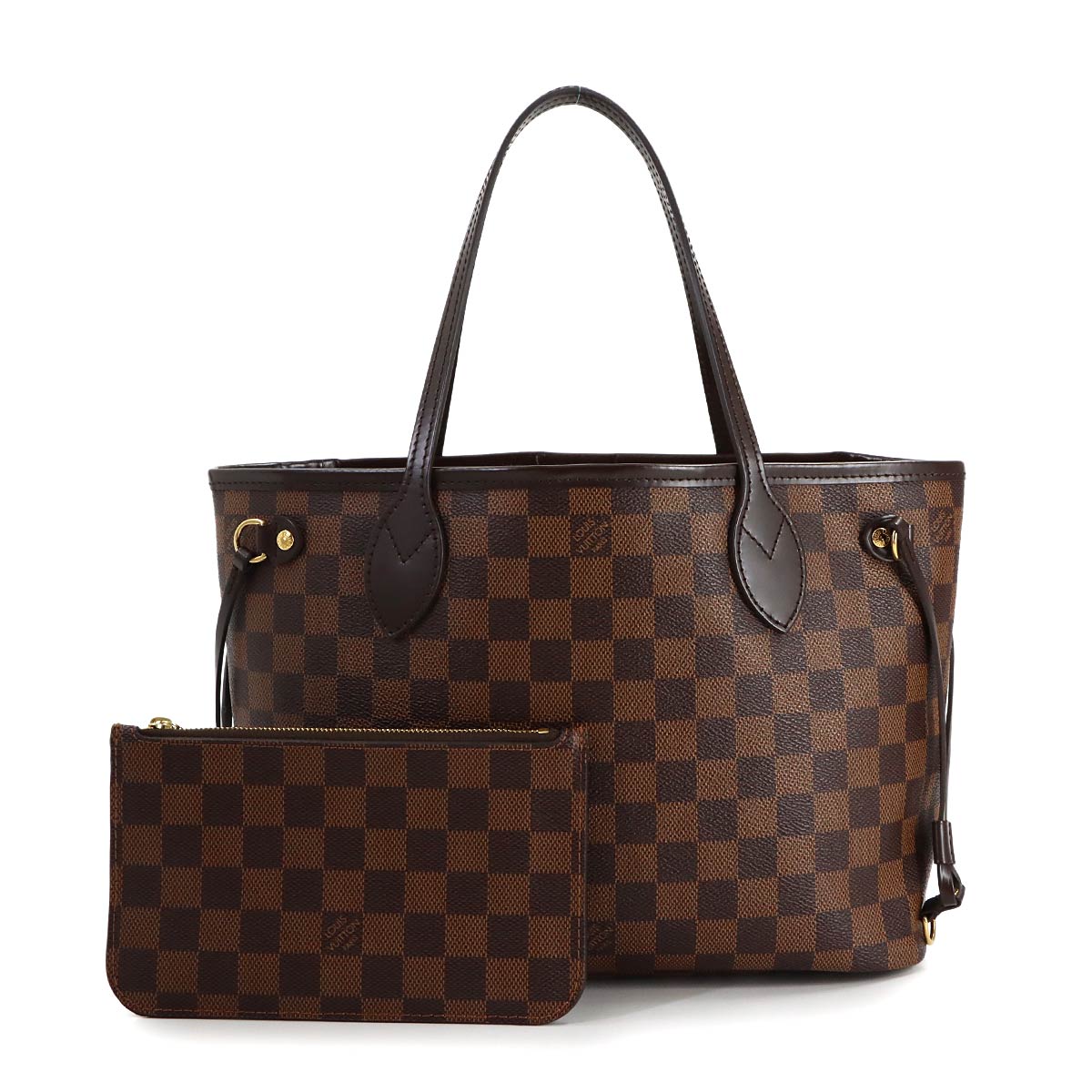 Damier Neverfull PM Tote Bag Ebene N40600 Purse