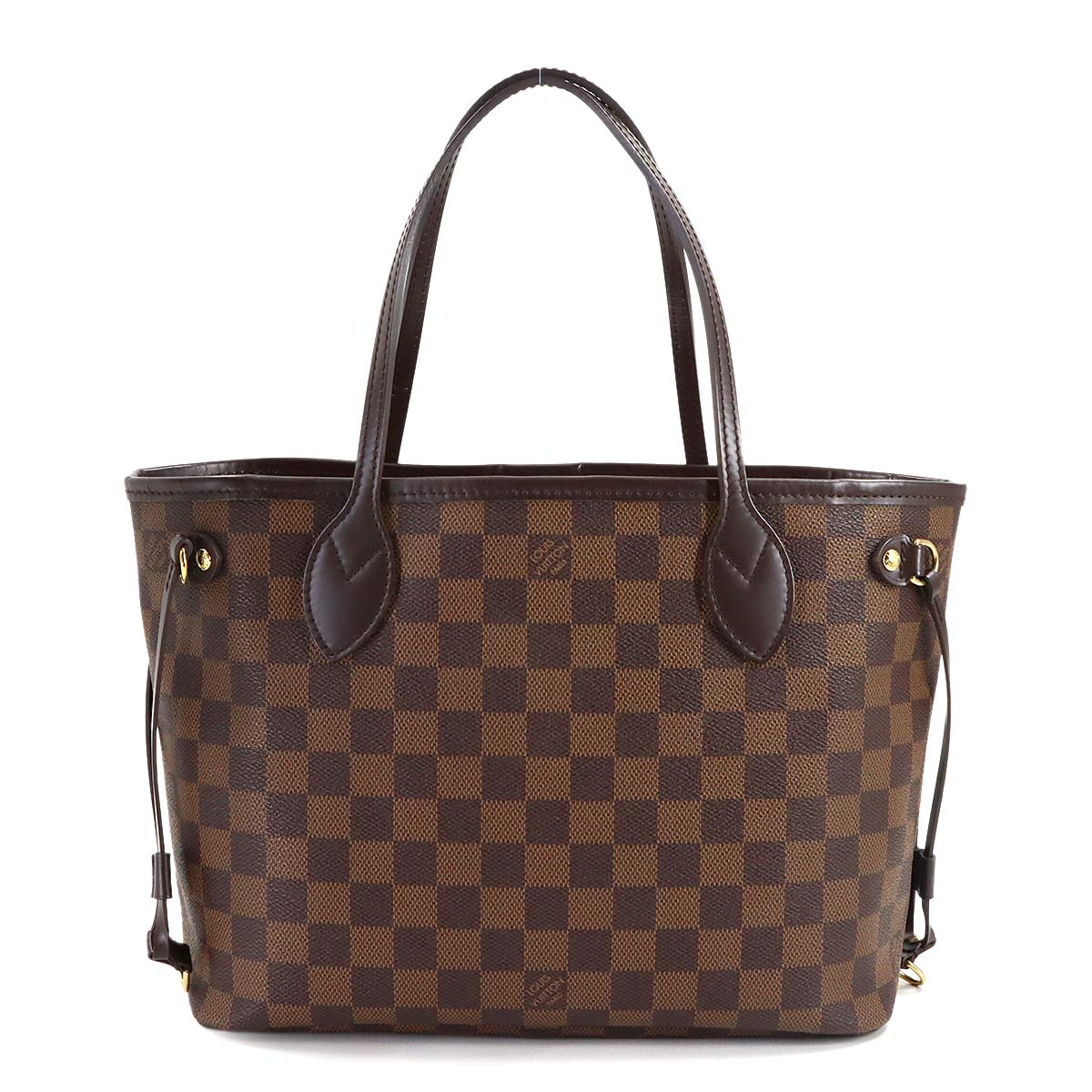 Damier Neverfull PM Tote Bag Ebene N51109 Purse