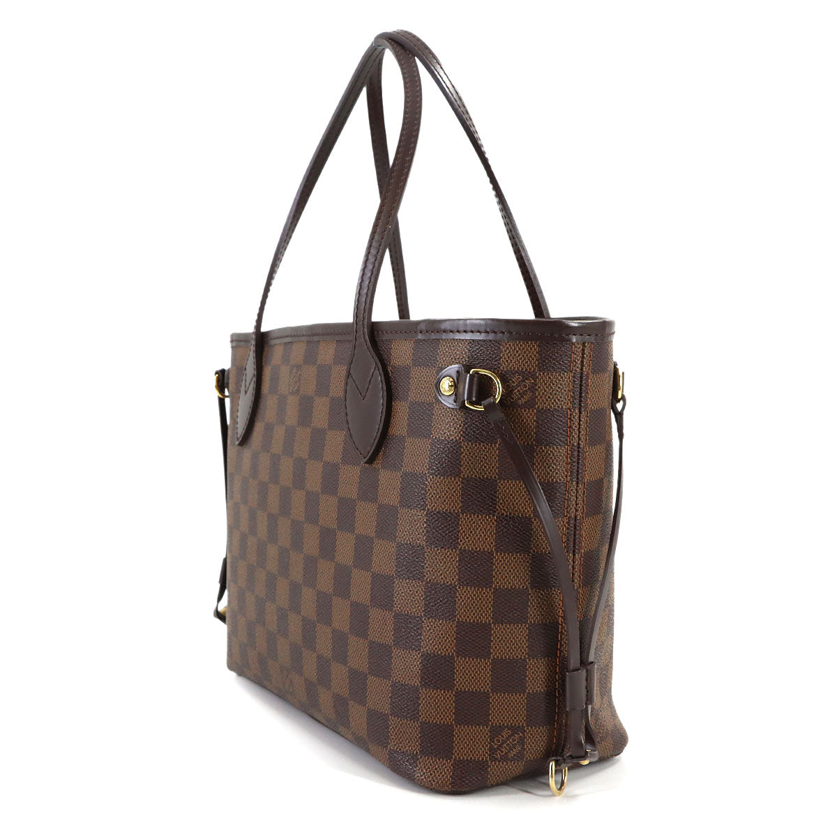 Damier Neverfull PM Tote Bag Ebene N51109 Purse