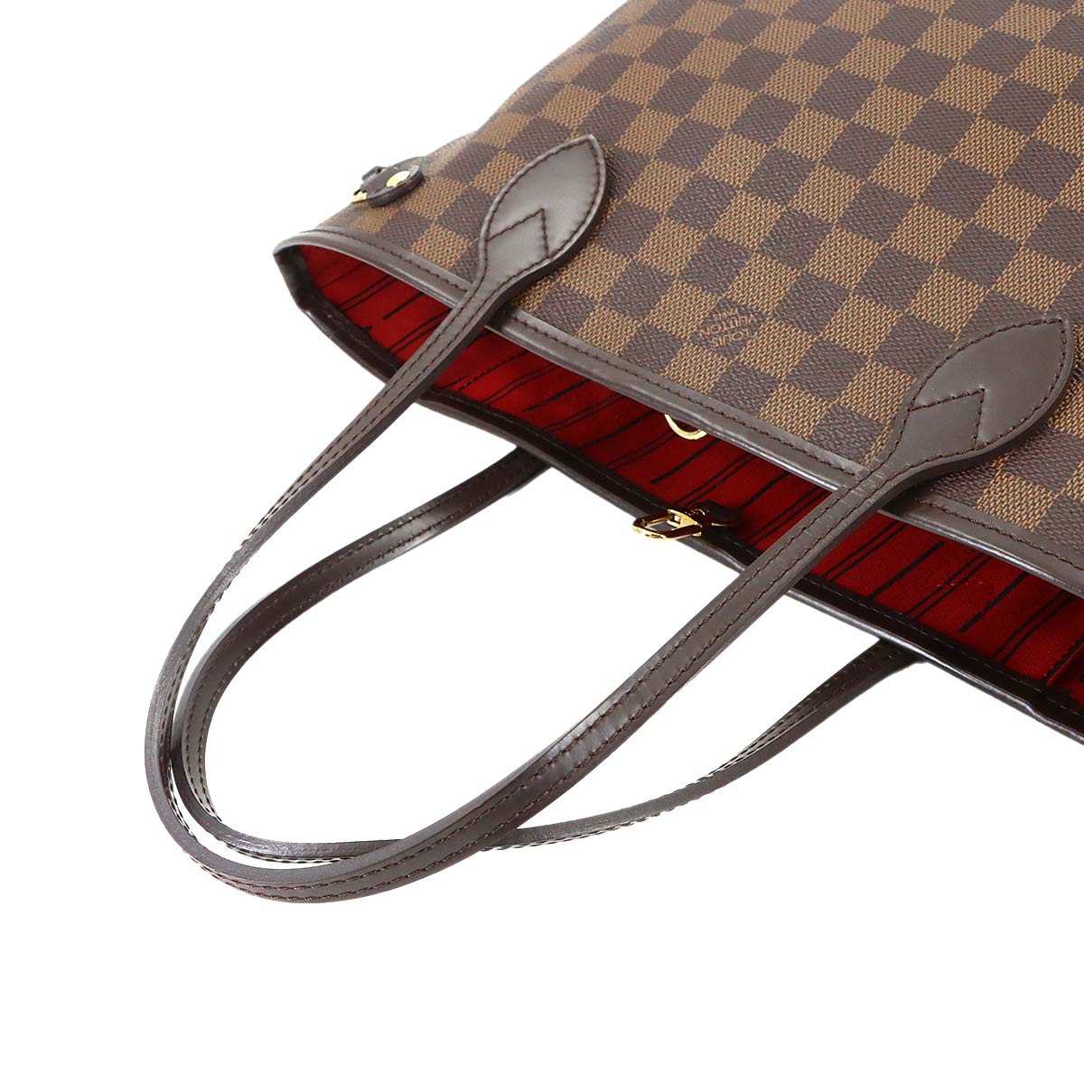 Damier Neverfull PM Tote Bag Ebene N51109 Purse