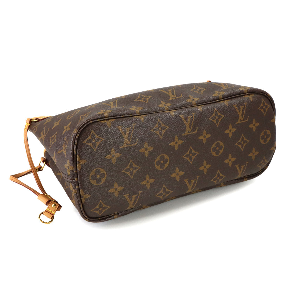 Monogram Neverfull PM Tote Bag Brown Fuchsia M41001