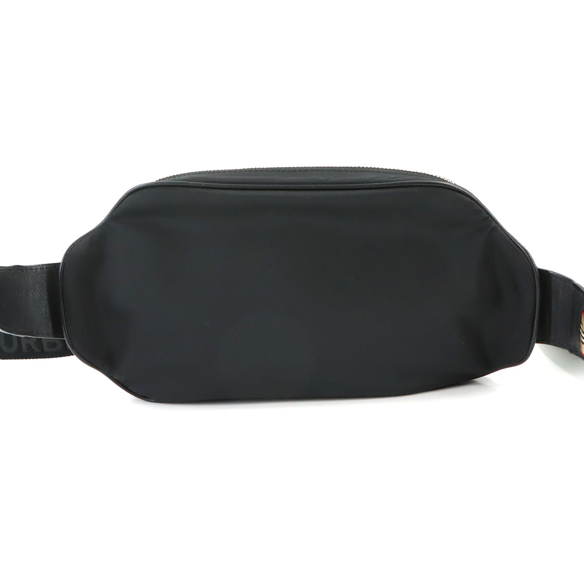 Crossbody Bag Nylon Leather Black 8021089 Purse