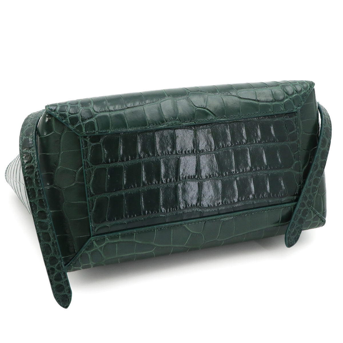 Belt Bag Micro Hand Shoulder Bag Leather Dark green 189153