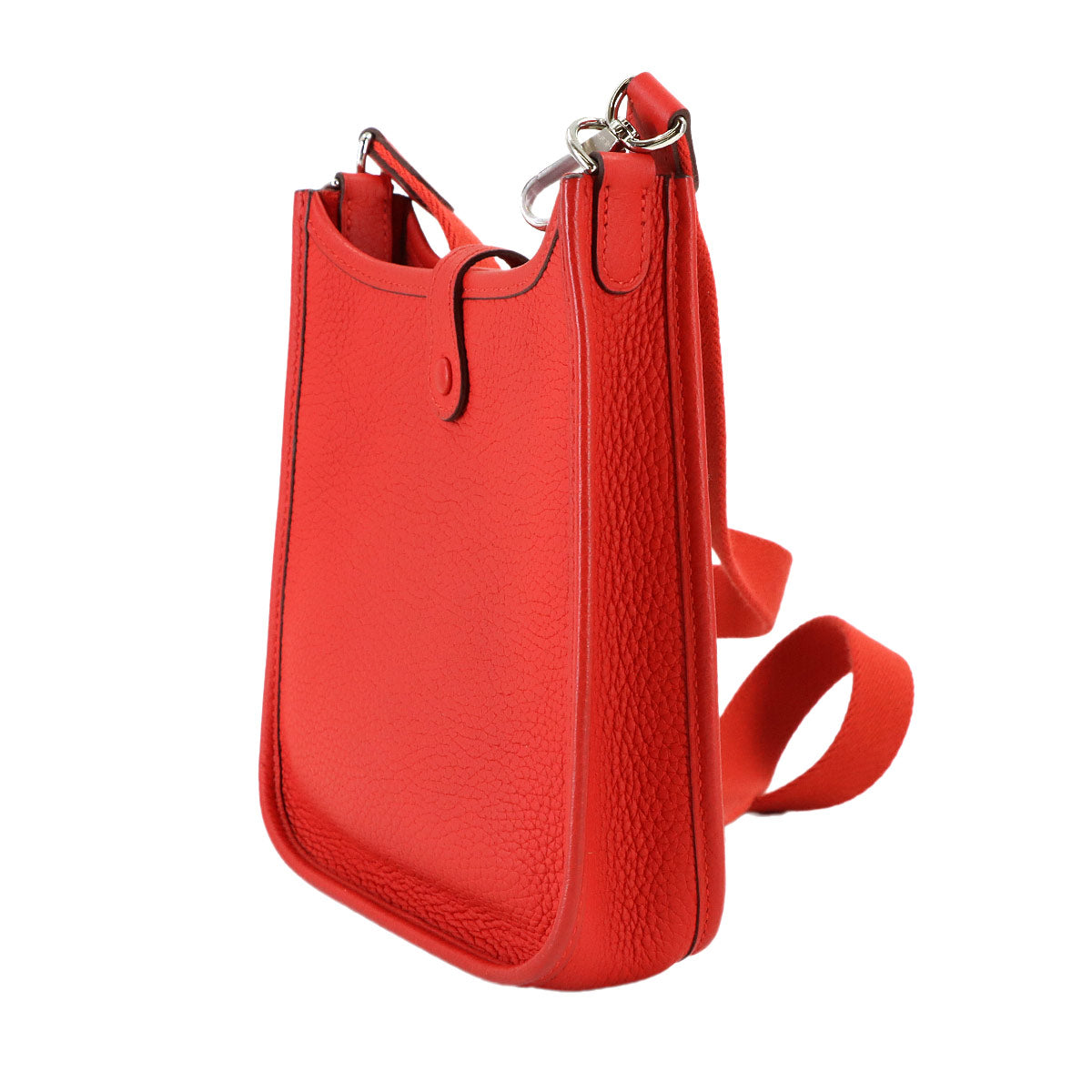 Evelyne Amazone TPM Shoulder Bag Taurillon Clemence Red