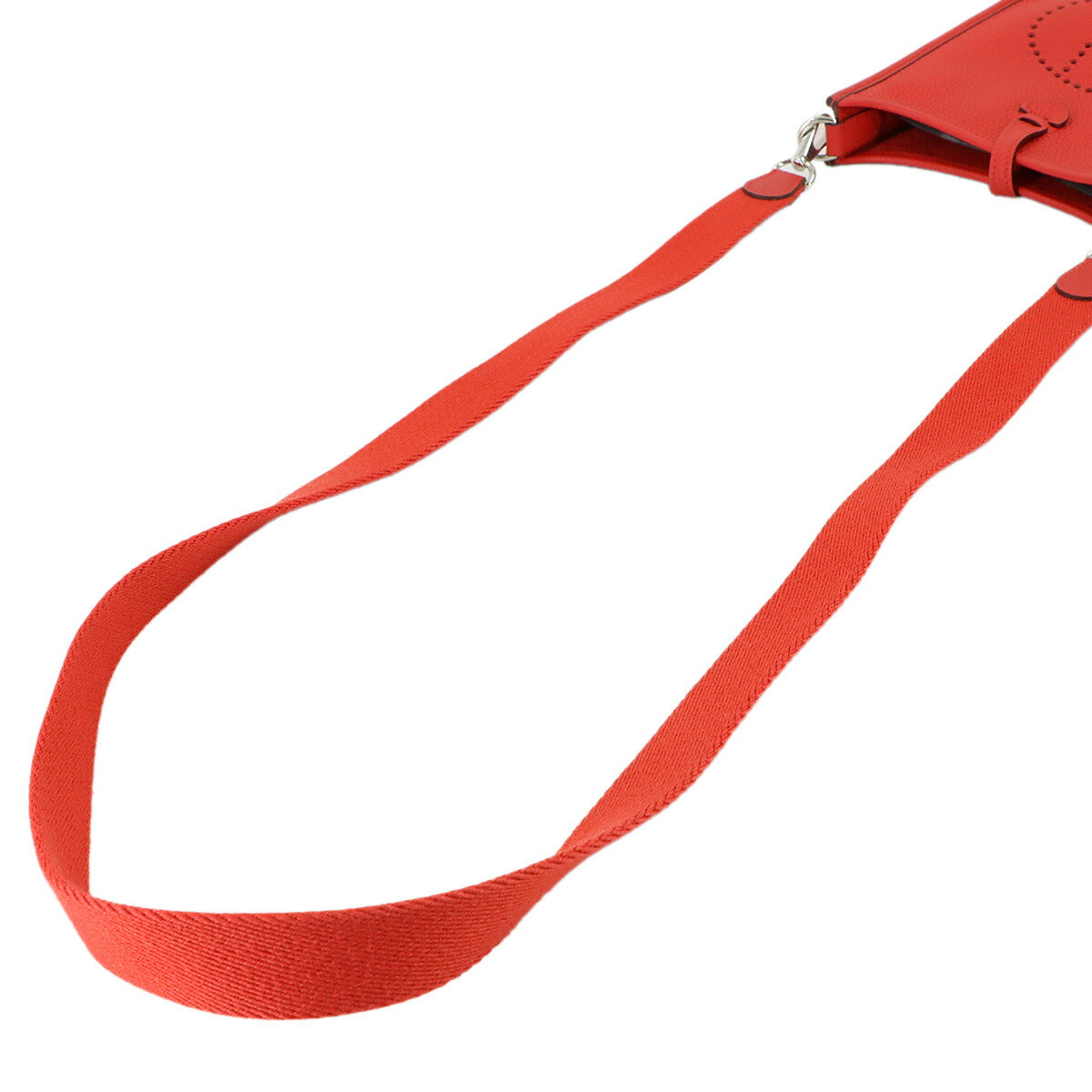 Evelyne Amazone TPM Shoulder Bag Taurillon Clemence Red