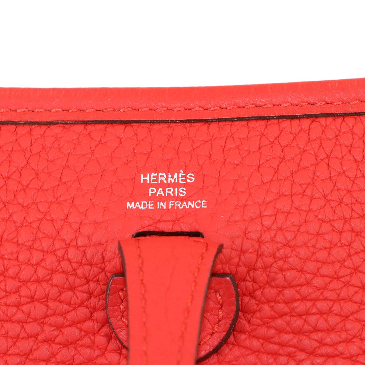 Evelyne Amazone TPM Shoulder Bag Taurillon Clemence Red