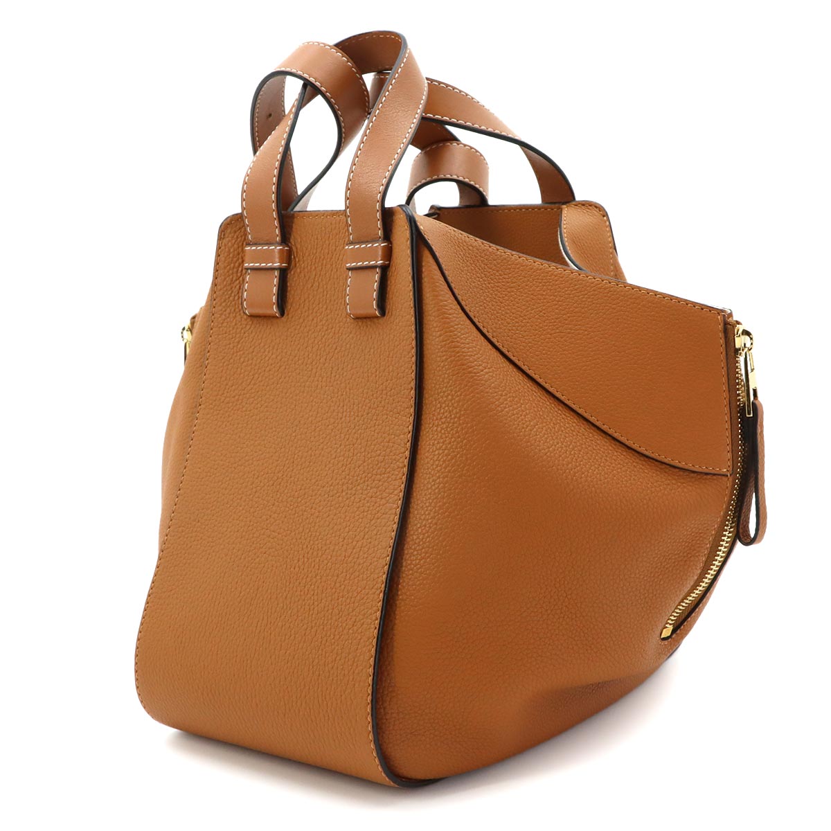 Hammock Small Hand Shoulder Bag Leather Brown Purse