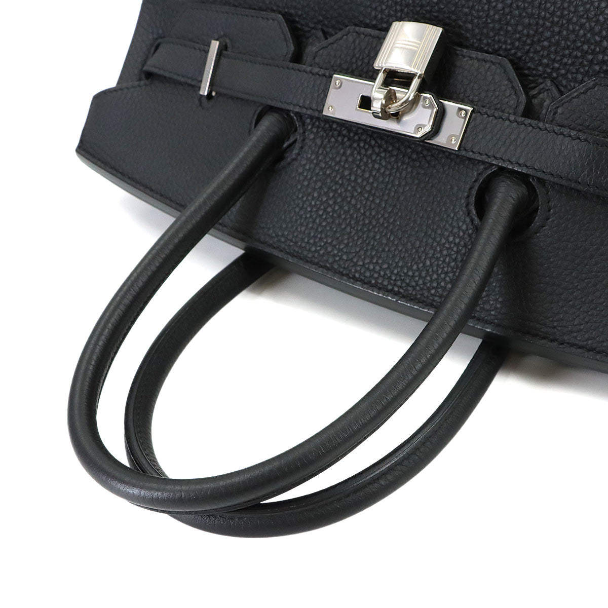 Birkin 35 Togo Black Hand Bag Purse